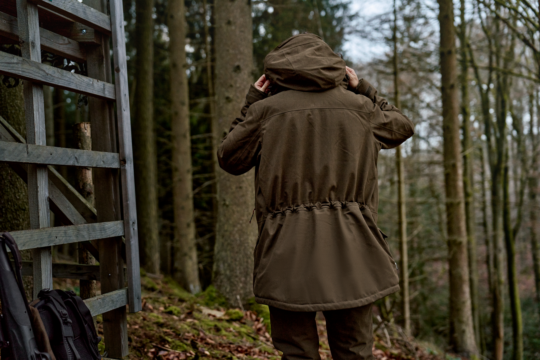 Driven Hunt HWS Insulated Jakke Women - Willow green