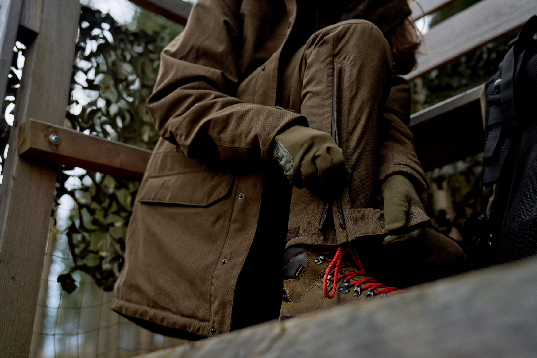 Pantalon Driven Hunt HWS Insulated Femmes - Willow green