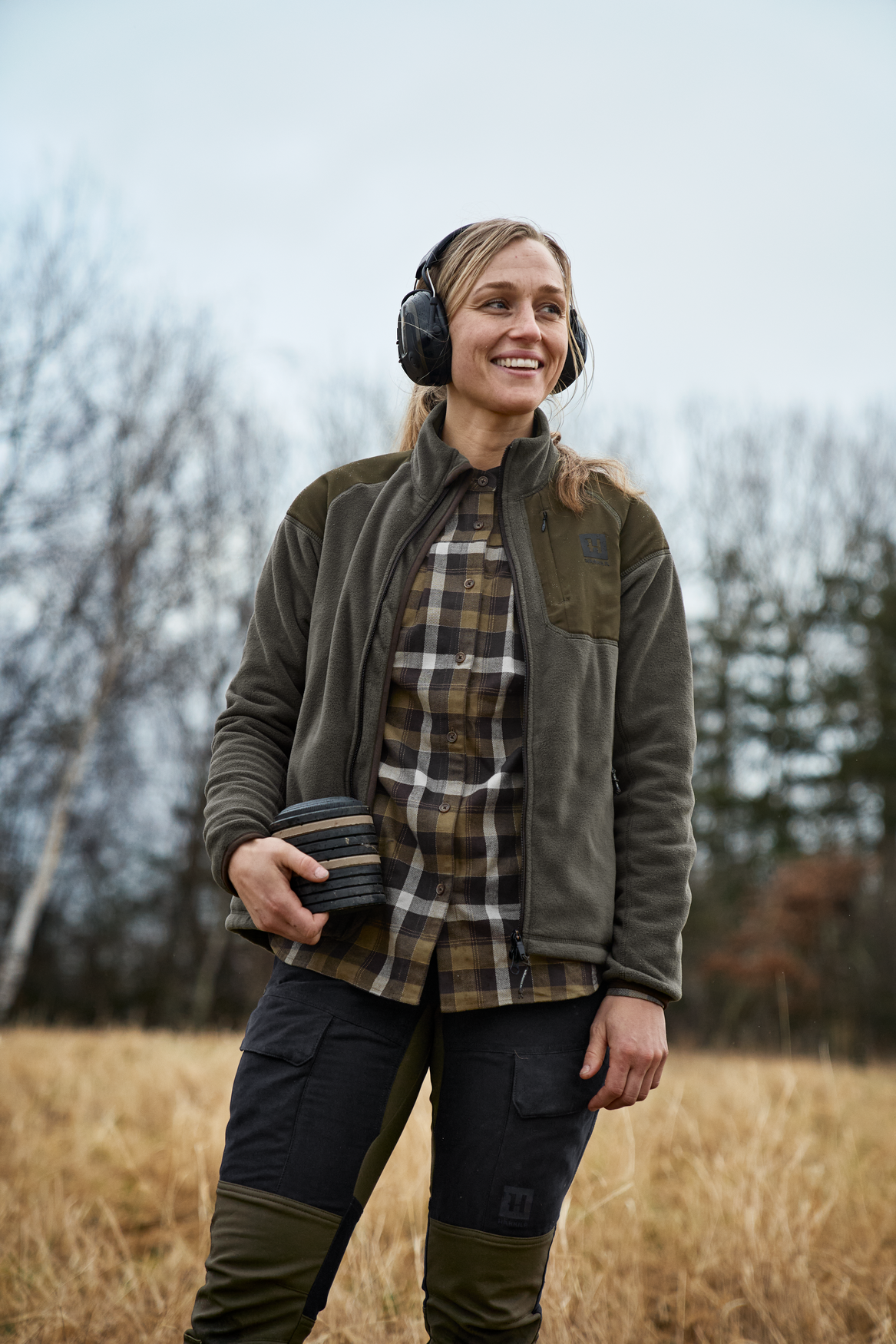 Sigrid L/S skjorte til kvinder - Willow green/Phantom