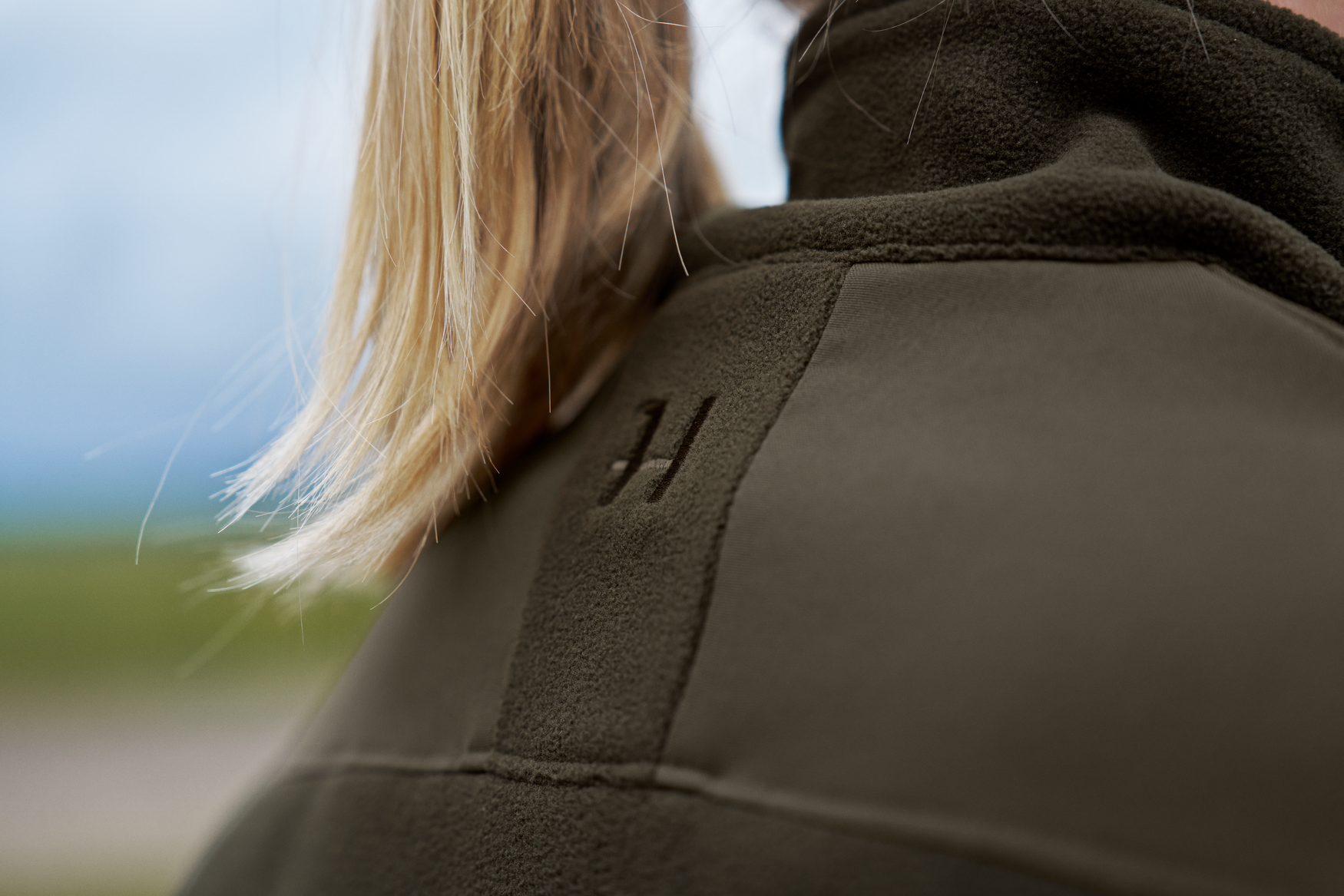 Härkila Fjell Fleecejacka Dam - Hunting green/Willow green