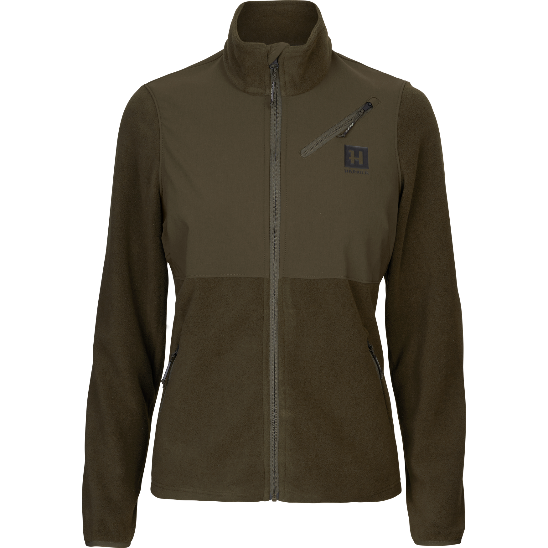 Härkila Fjell Fleecejakke til kvinder - Hunting green/Willow green