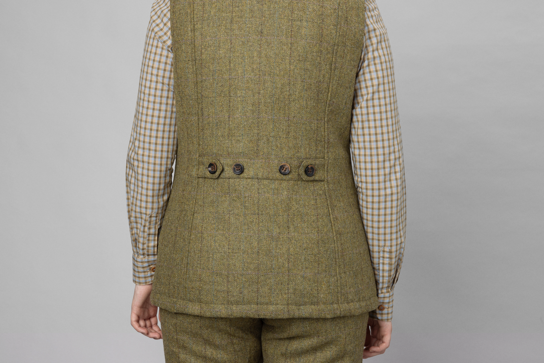 Jura waistcoat Women - Olive