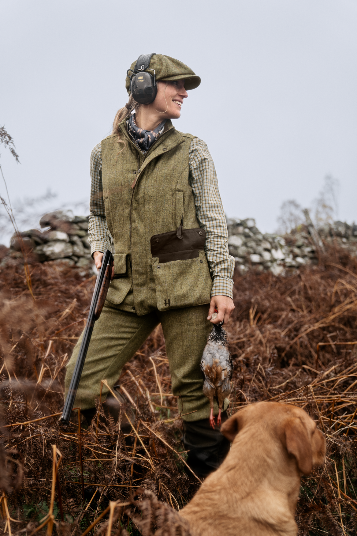 Jura waistcoat Women - Olive