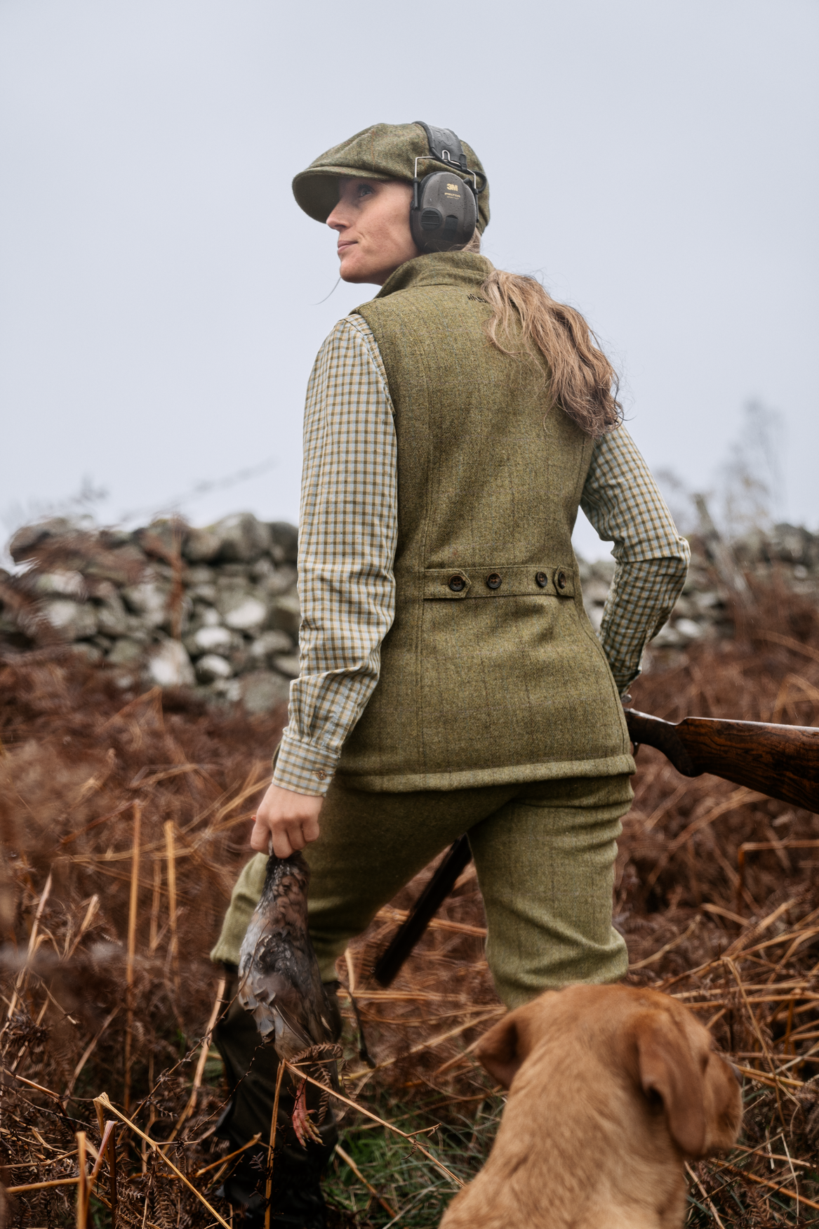 Jura waistcoat Women - Olive