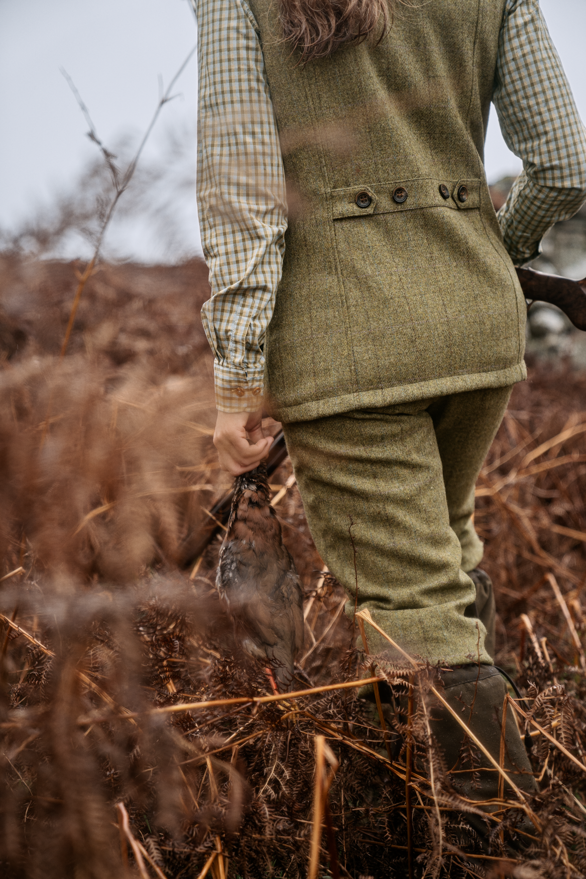 Jura waistcoat Women - Olive