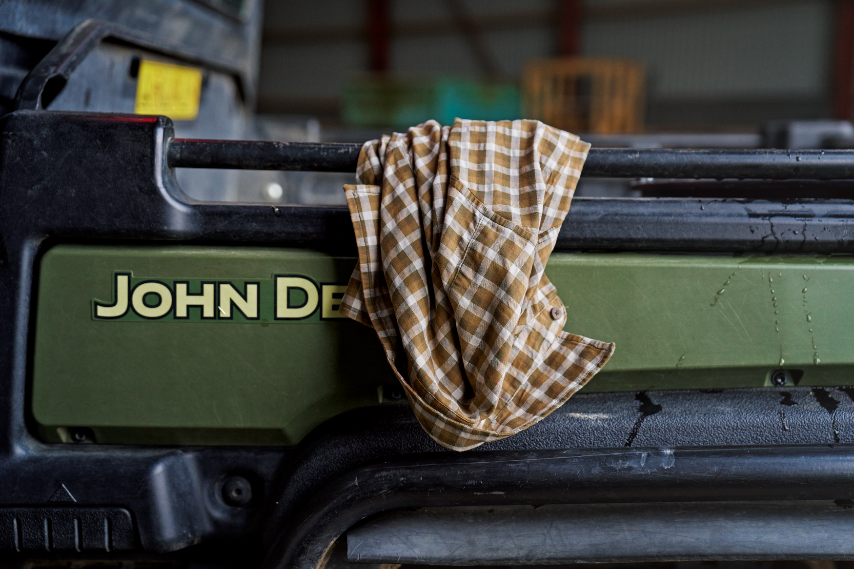 Härkila Fjell Bluse Women - Dark olive check