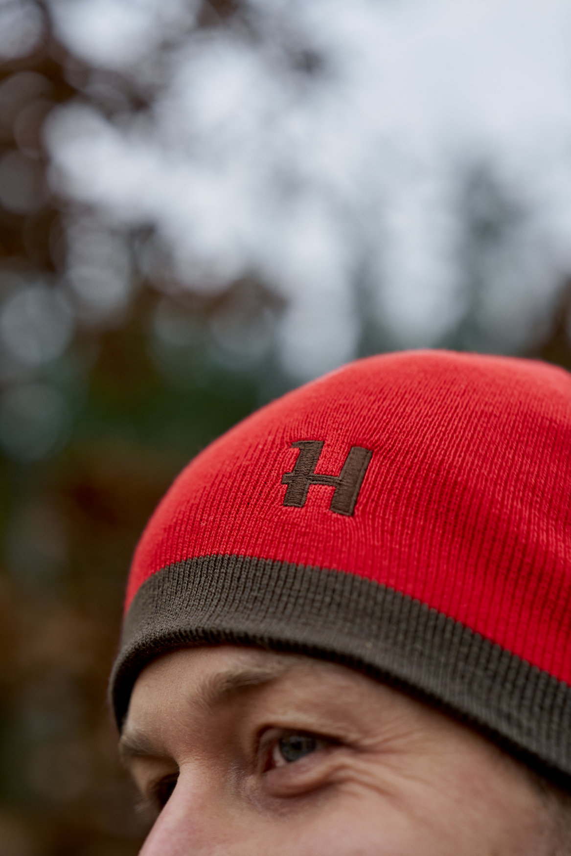 Härkila Aspire Reversible Hue - Shadow brown/Red