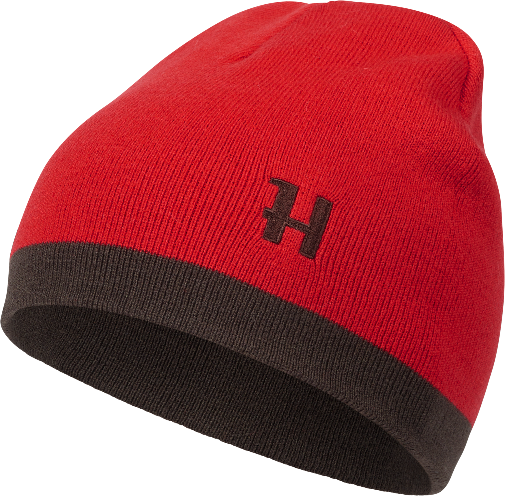 Härkila Aspire - Bonnet Reversible - Shadow brown/Red