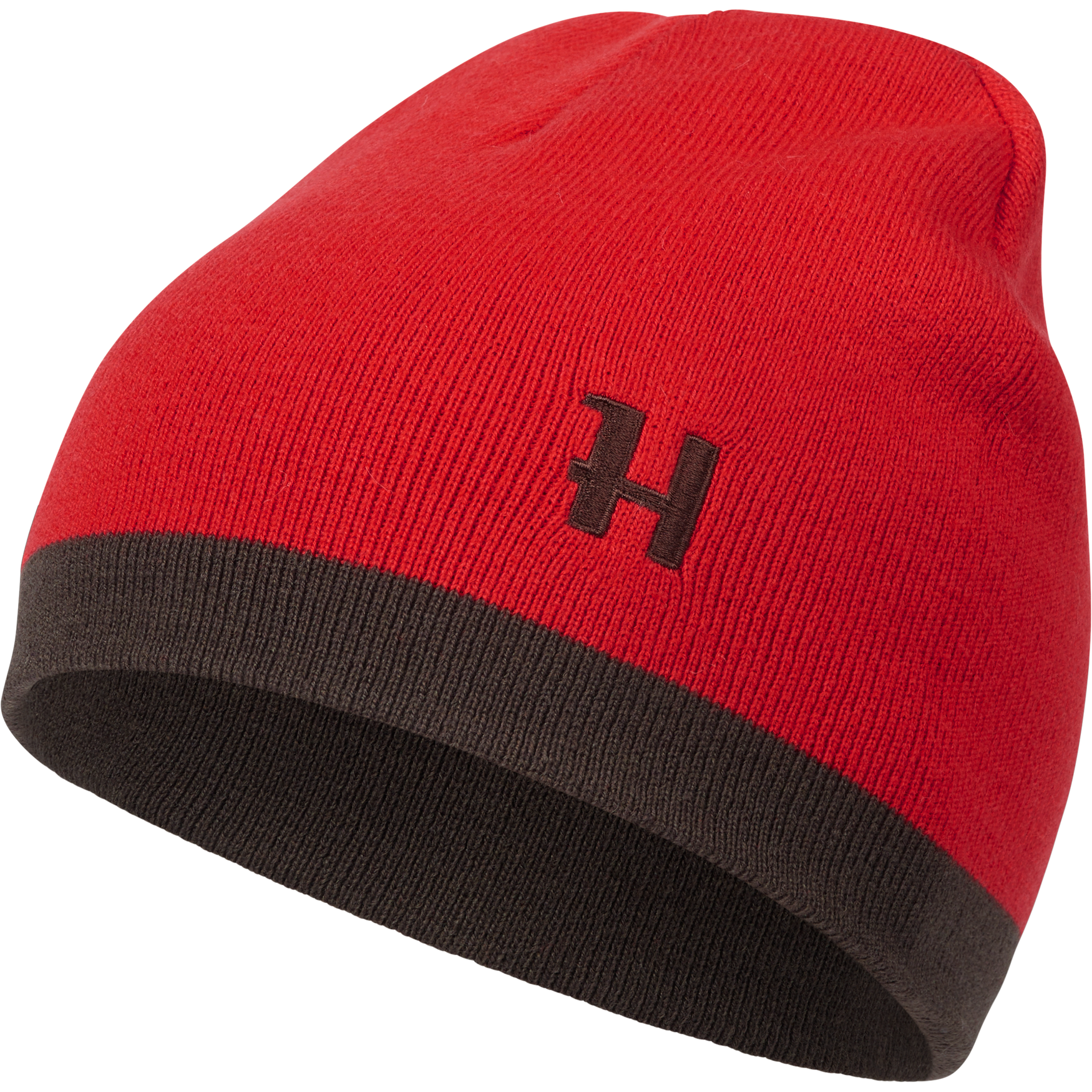 Härkila Aspire - Bonnet Reversible - Shadow brown/Red