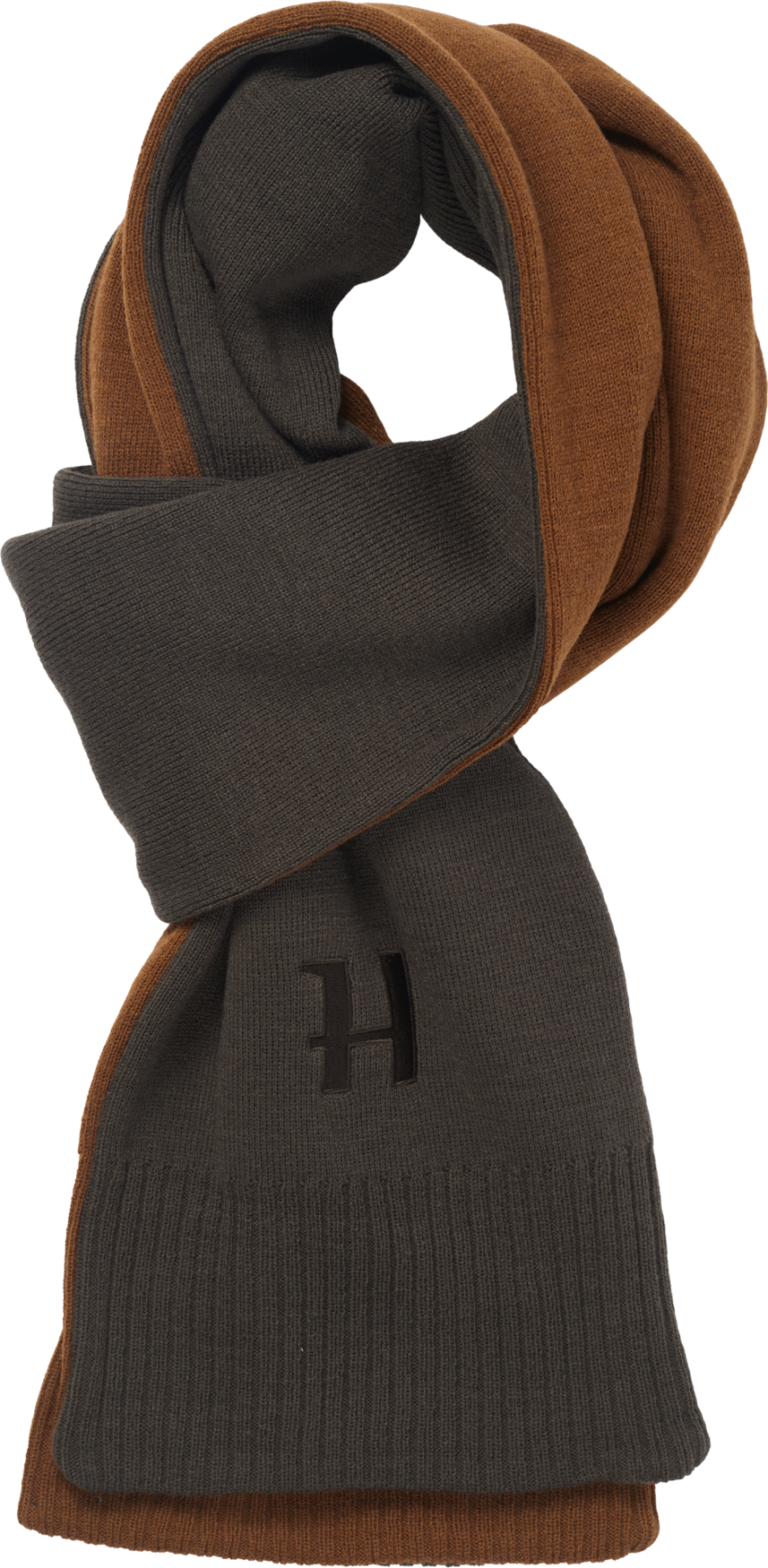 Härkila Reversible Tørklæde - Shadow brown/Rustique clay