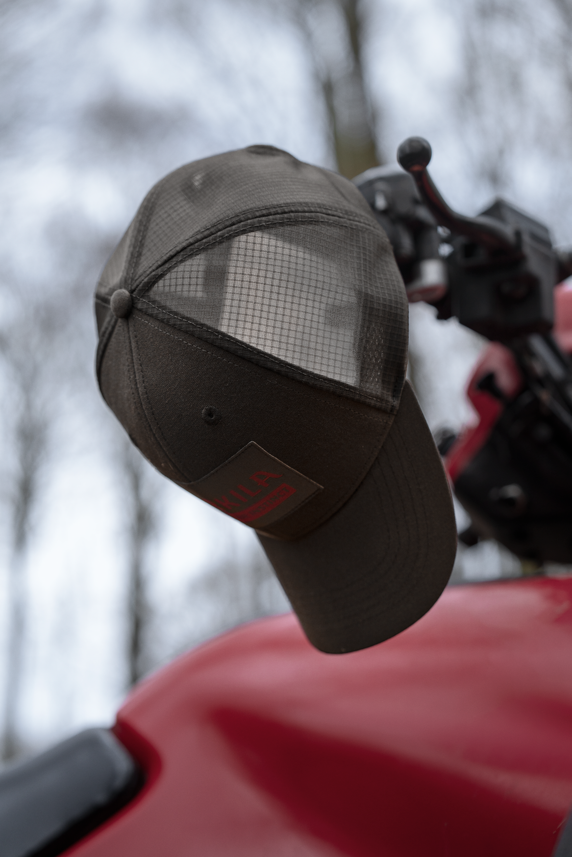Härkila logo cap - Shadow brown