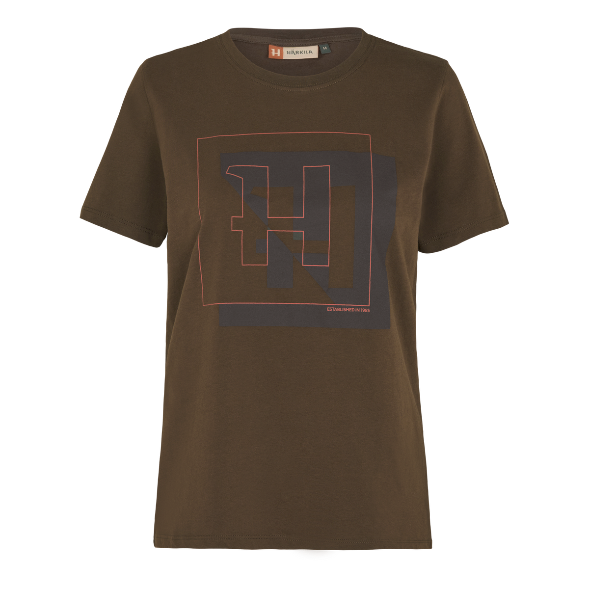Härkila H-logo S/S t-shirt W - Willow green
