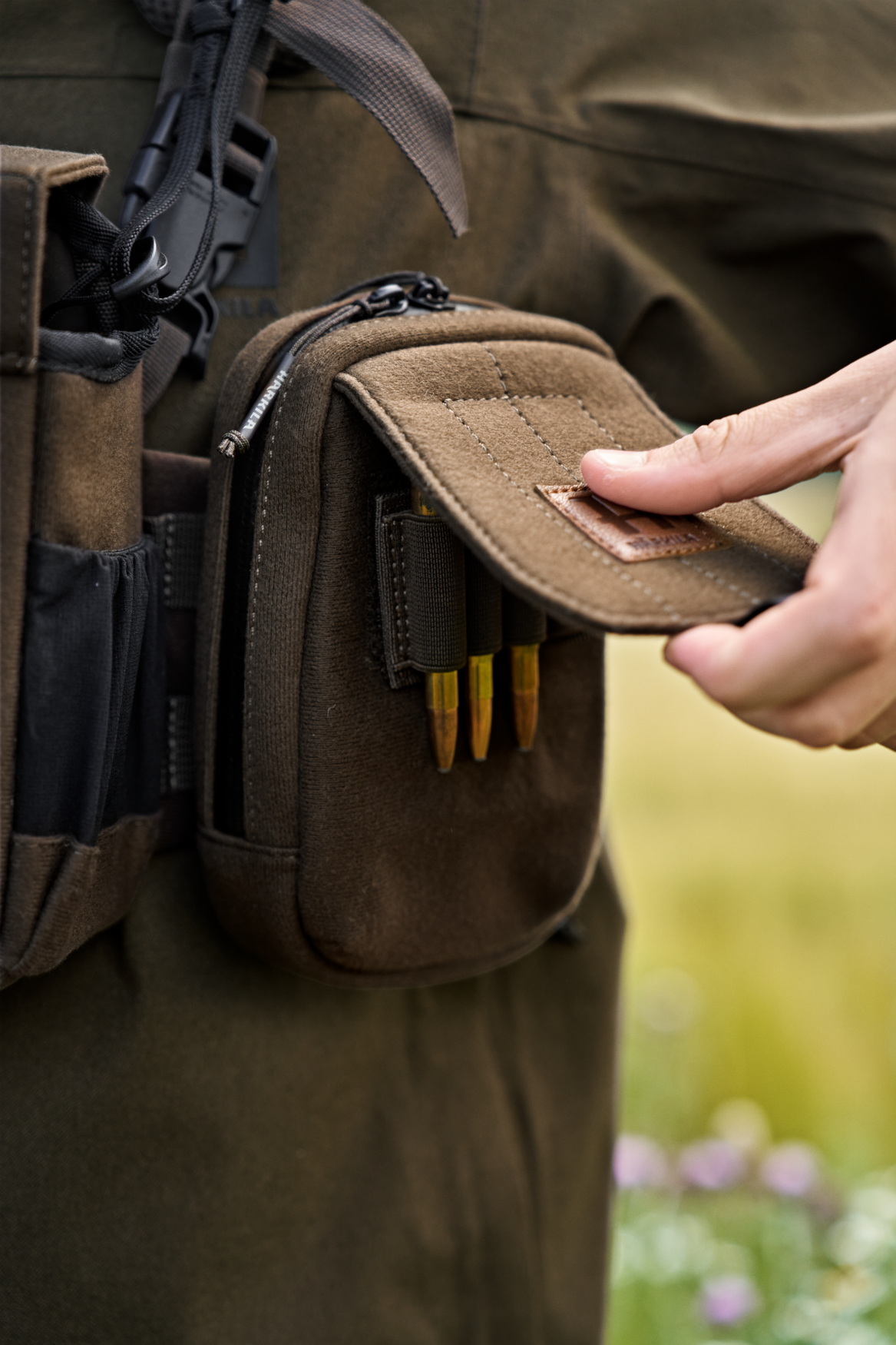 Härkila Utility Pouch - Dark willow green