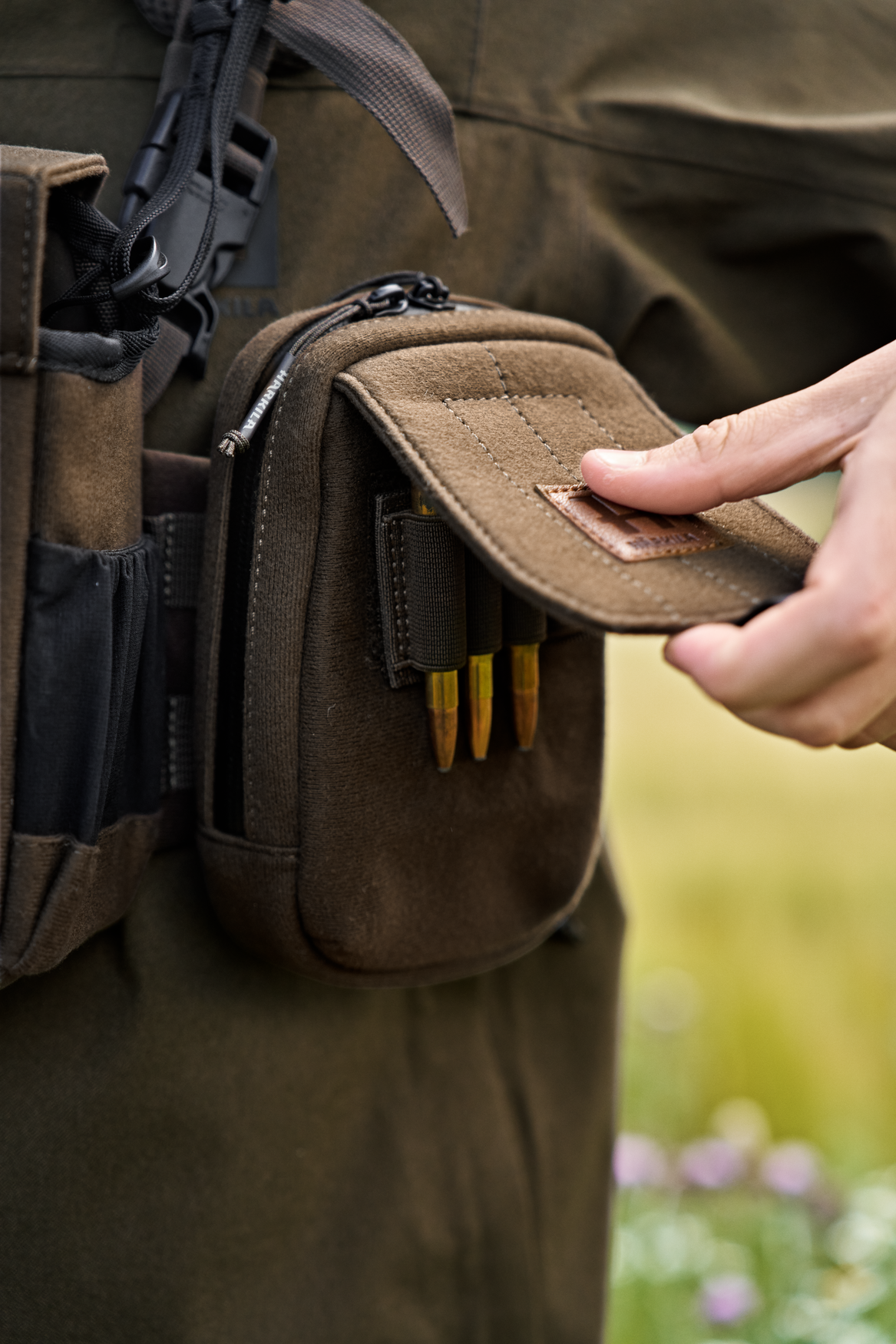 Härkila Utility Pouch - Dark willow green