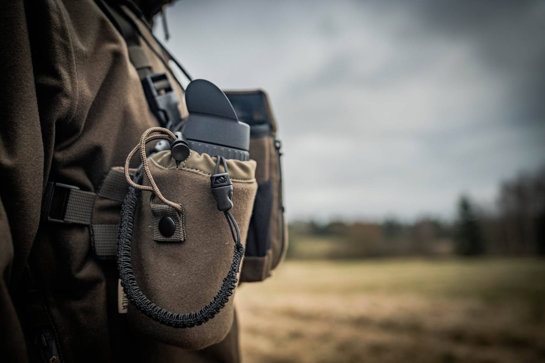 Härkila Thermal Spotter Pouch - Dark willow green