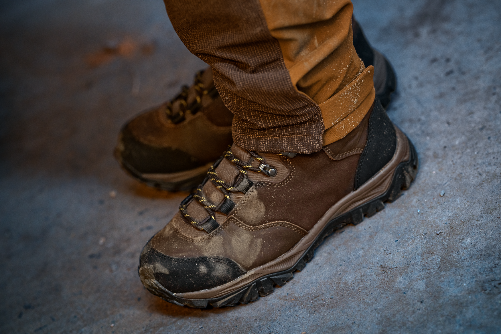 Larch membran bukser Women - Burnt clay