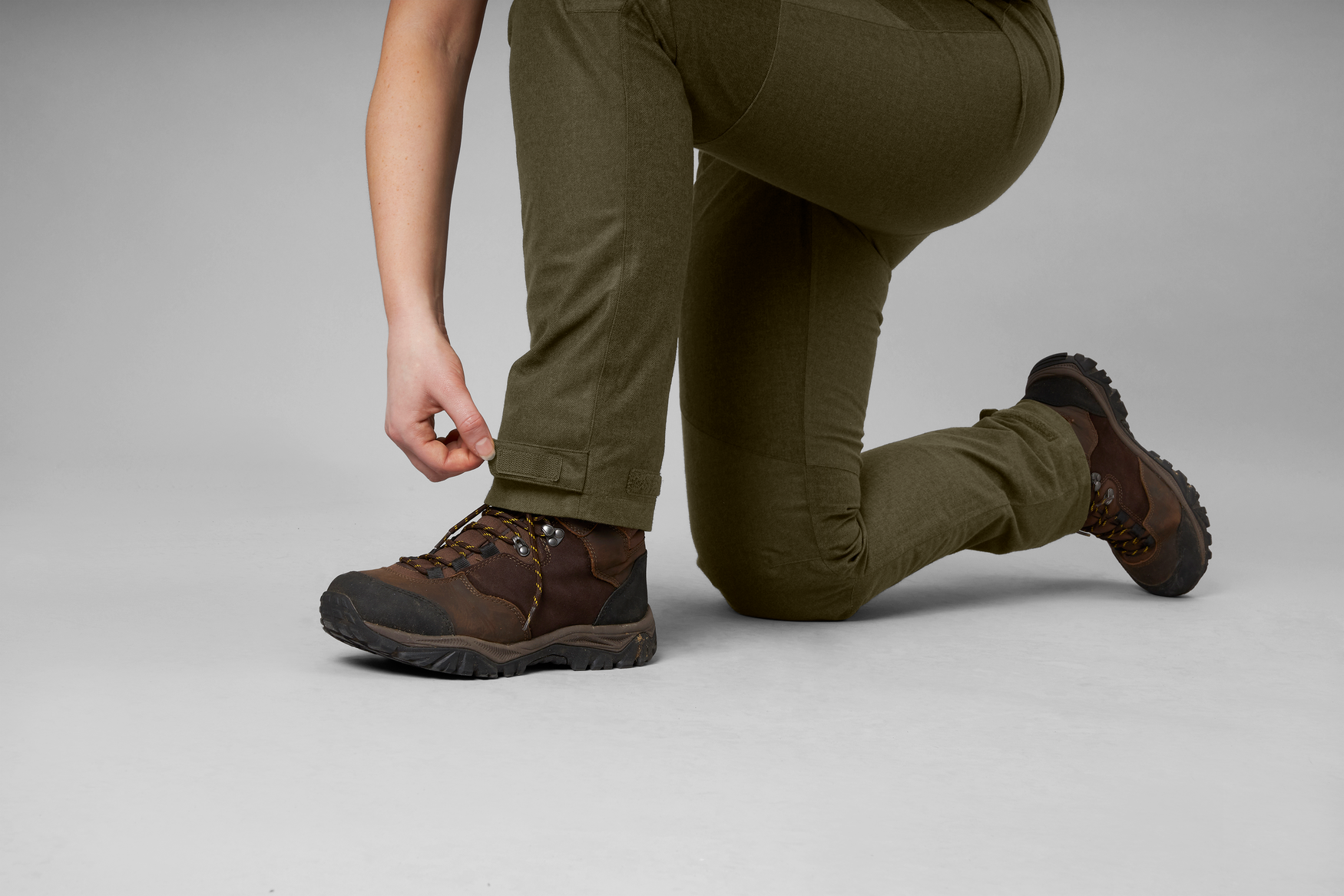 Avail Women Byxor - Pine green melange