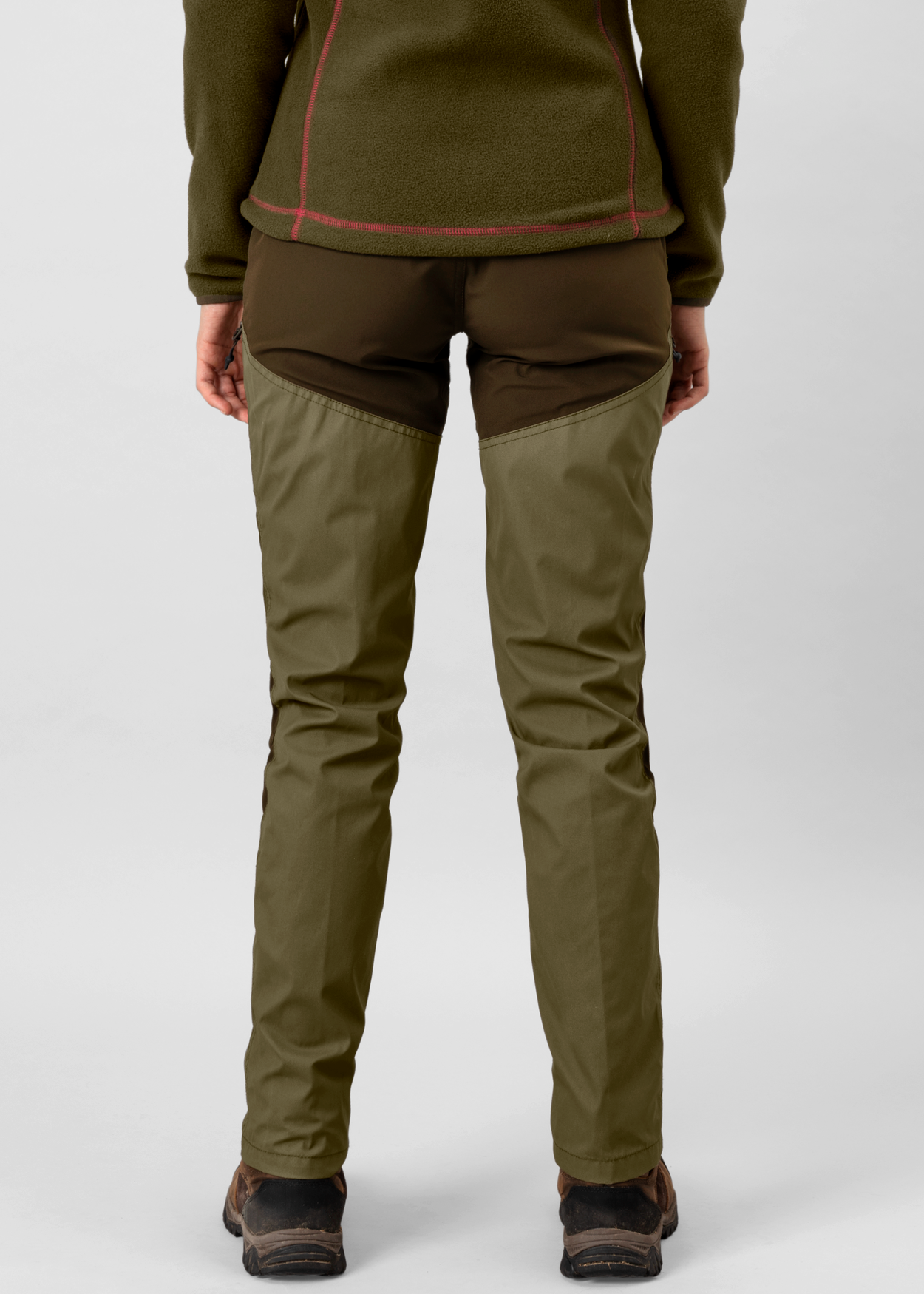 Rosalie Trousers - Duffel green/Pine green