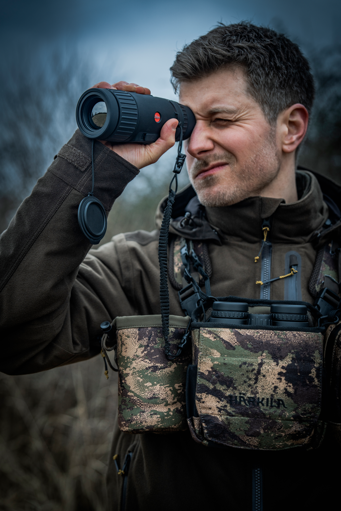 Härkila Thermal Camo Spotter Pouch - AXIS MSP®Forest
