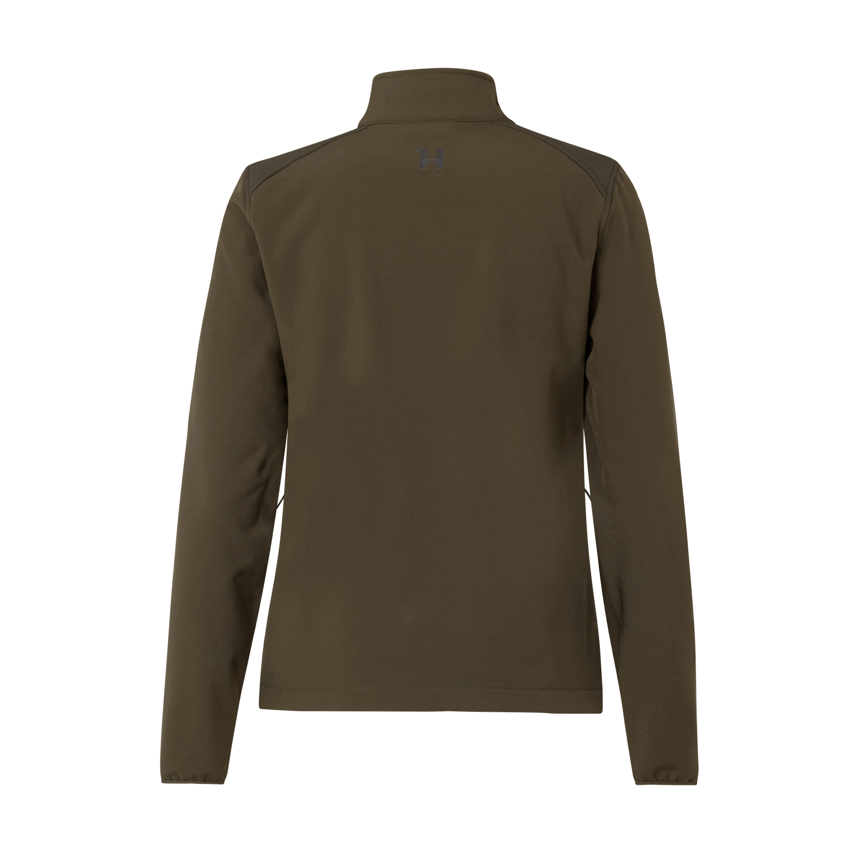 Härkila Scandinavian softshell-jakke W - Willow green/Shadow brown