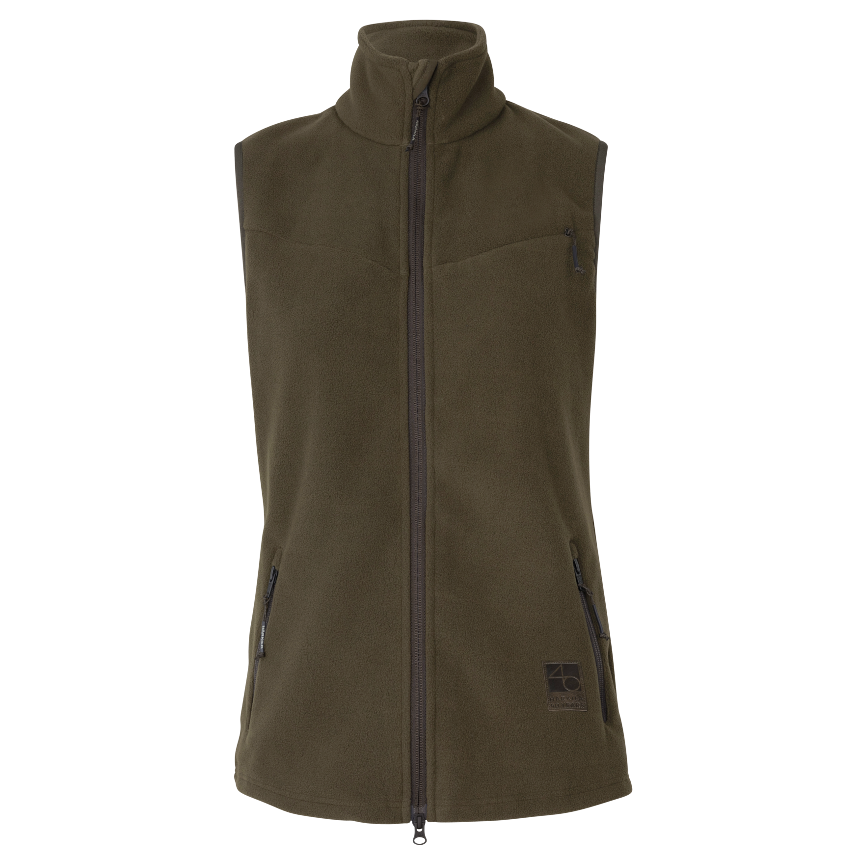 Härkila Anniversary fleece waistcoat W - Willow green