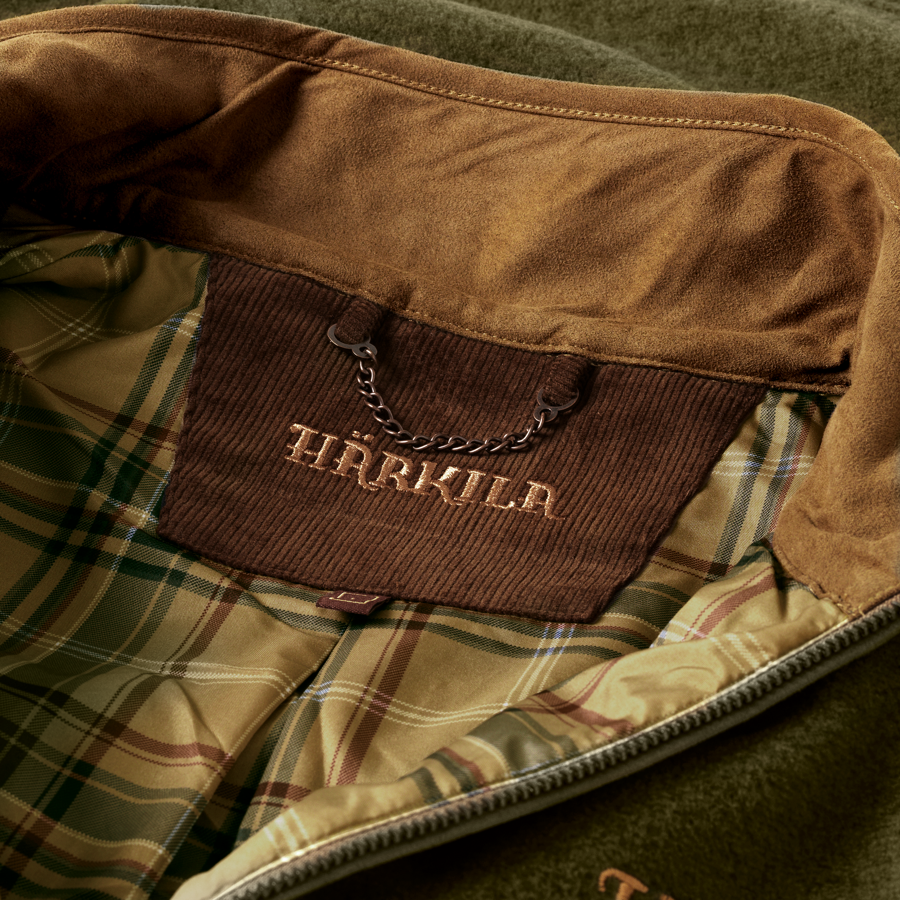 Sandhem Lady fleece vest - Dusty lake green melange