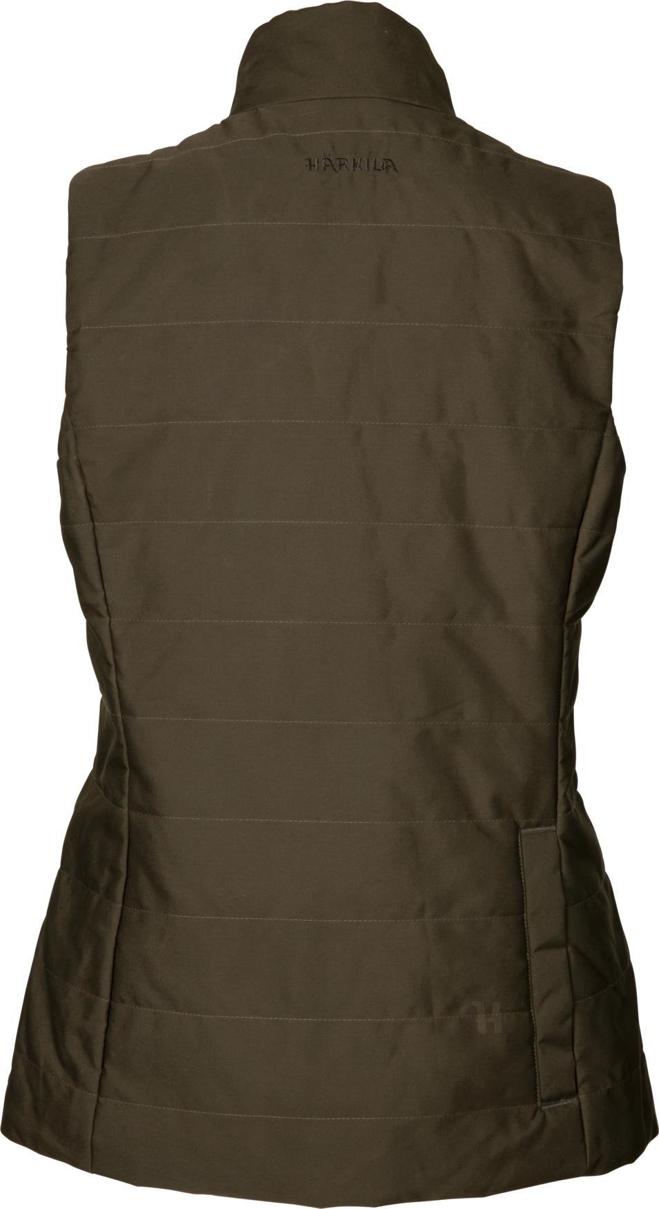 Retrieve vest Women - Dark warm olive/Burgundy