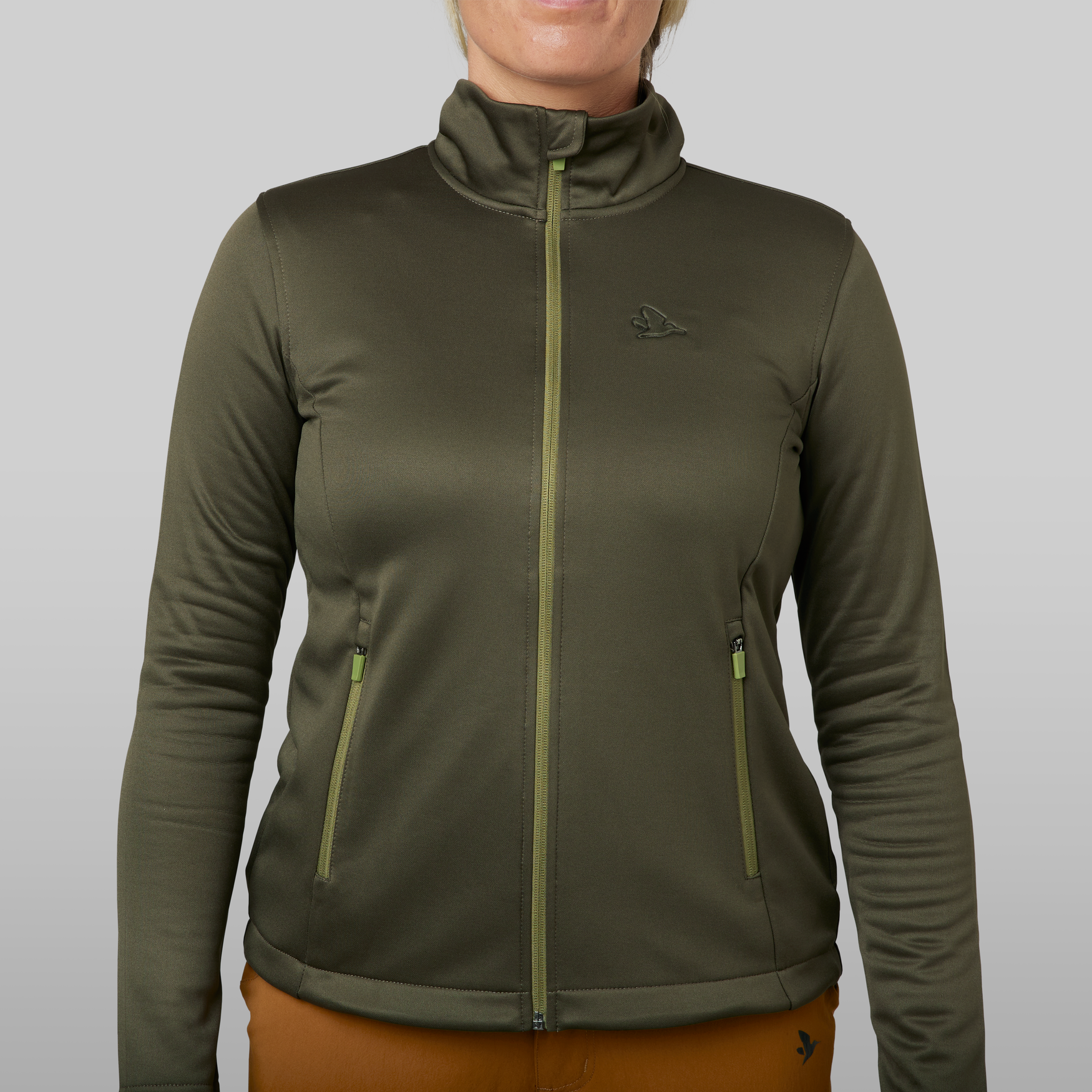Emily fleece Women - Pine green