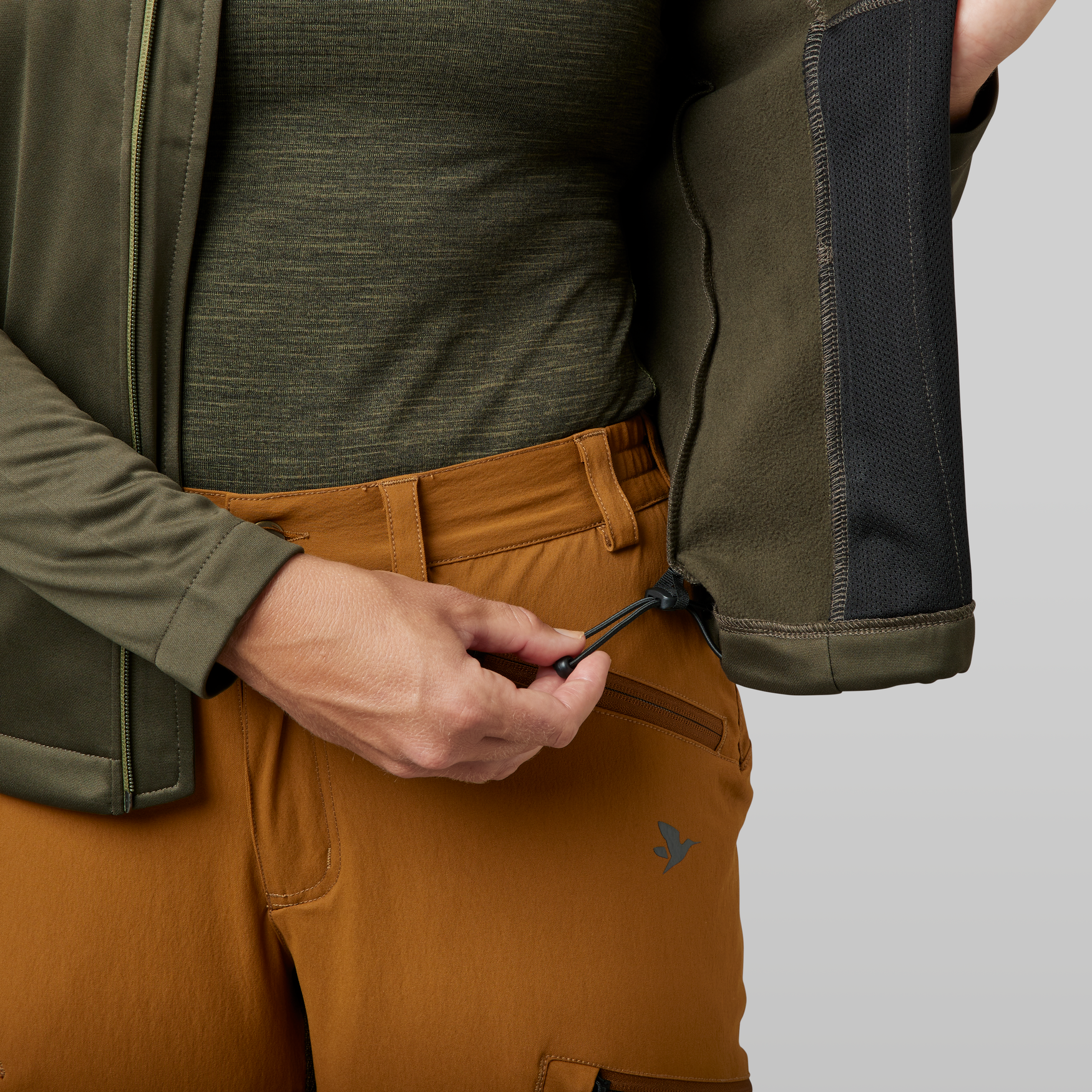 Emily fleece Women - Pine green