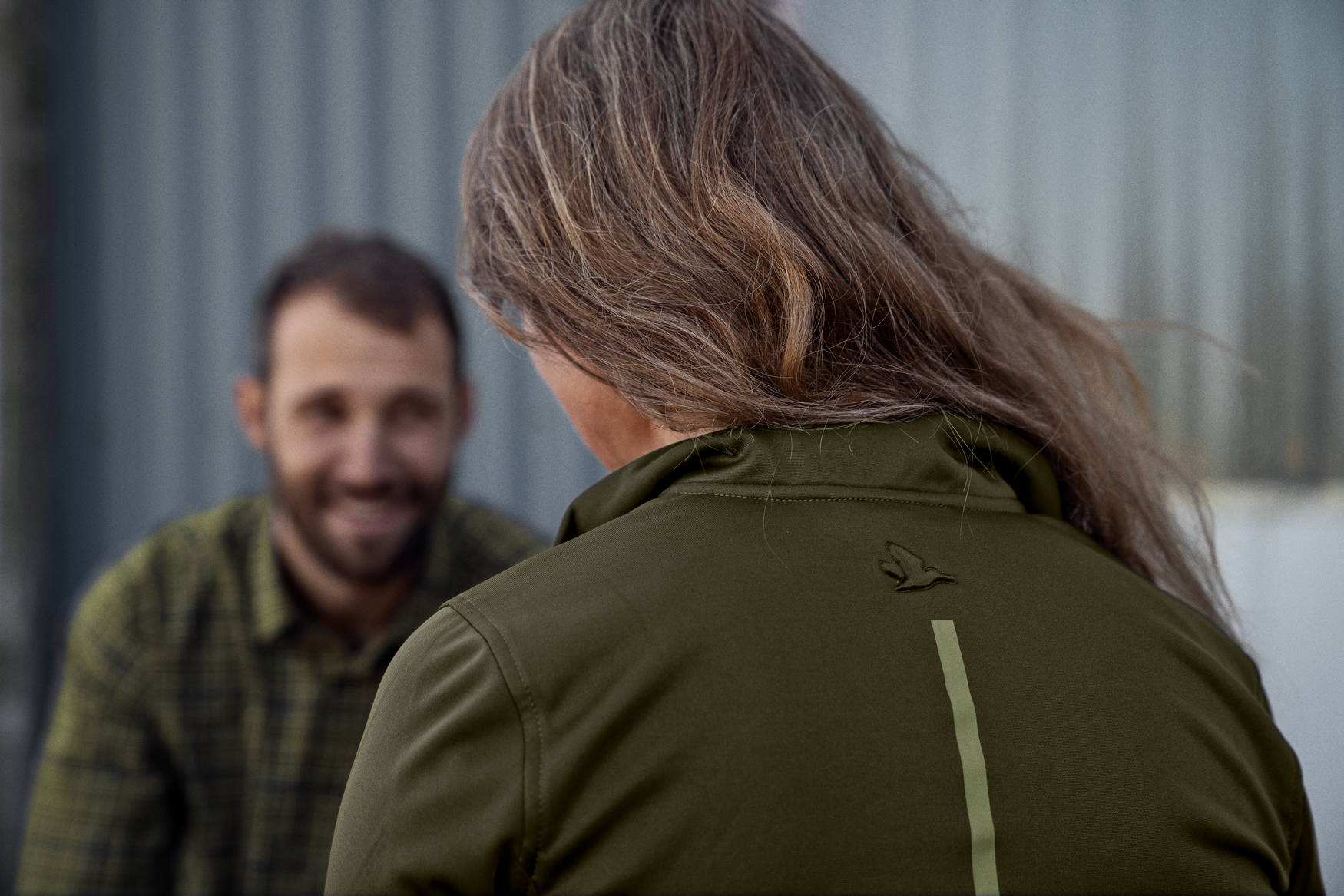 Emily fleece Women - Pine green