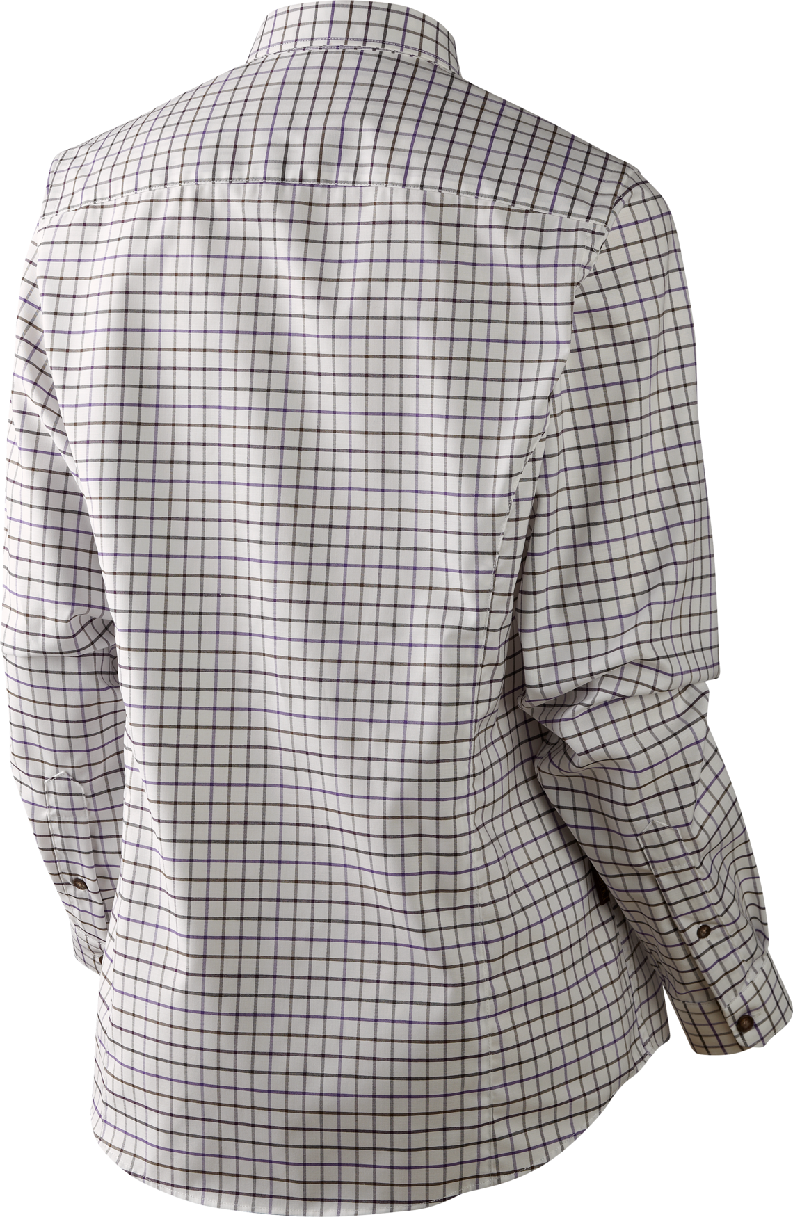 Lancaster Lady L/S chemise - Blackberry check