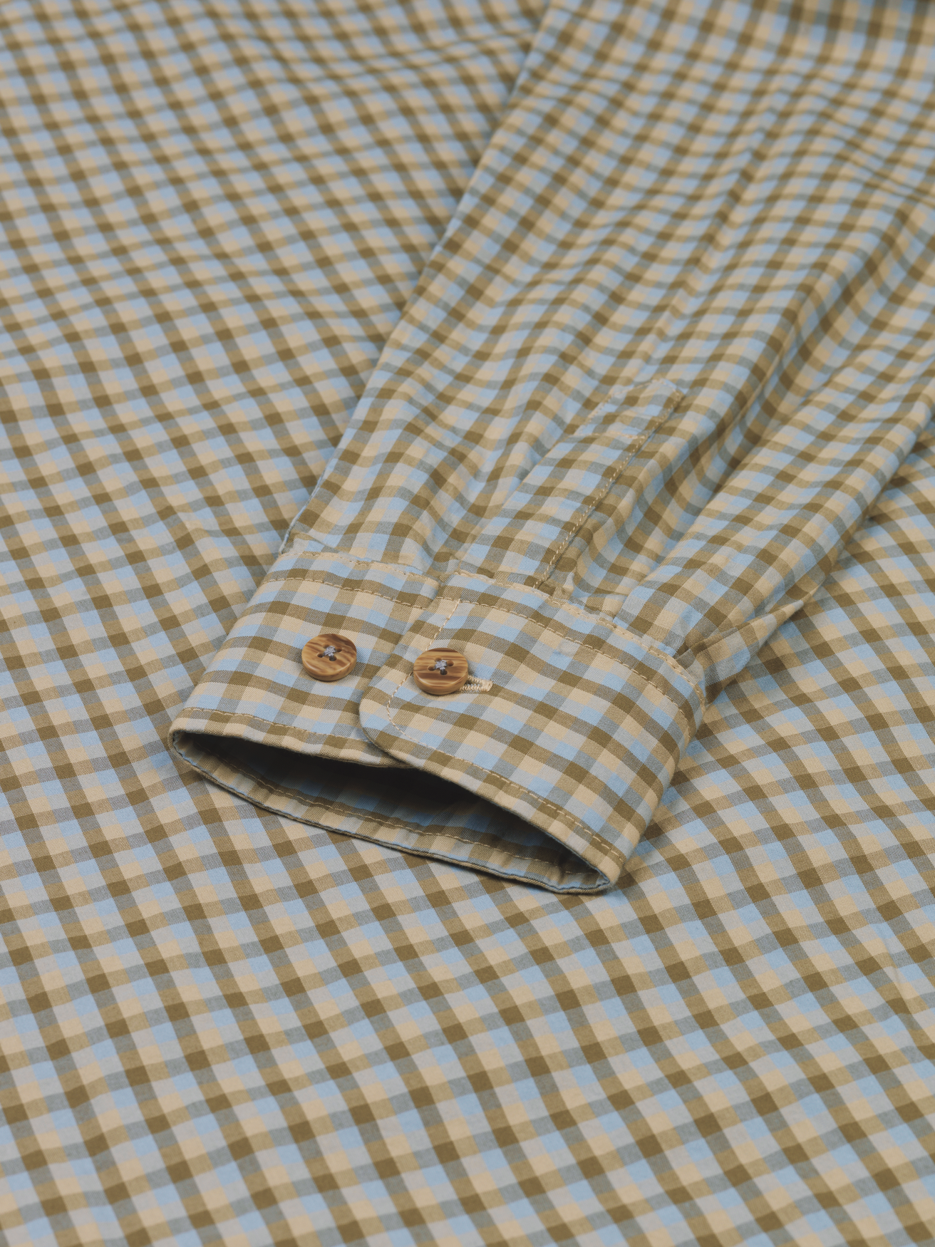 Selja Lady rutete langermet skjorte - Heritage blue check