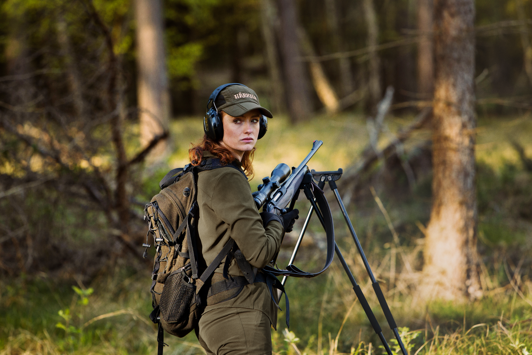 Herlet Tech Lady skjorte - Willow green