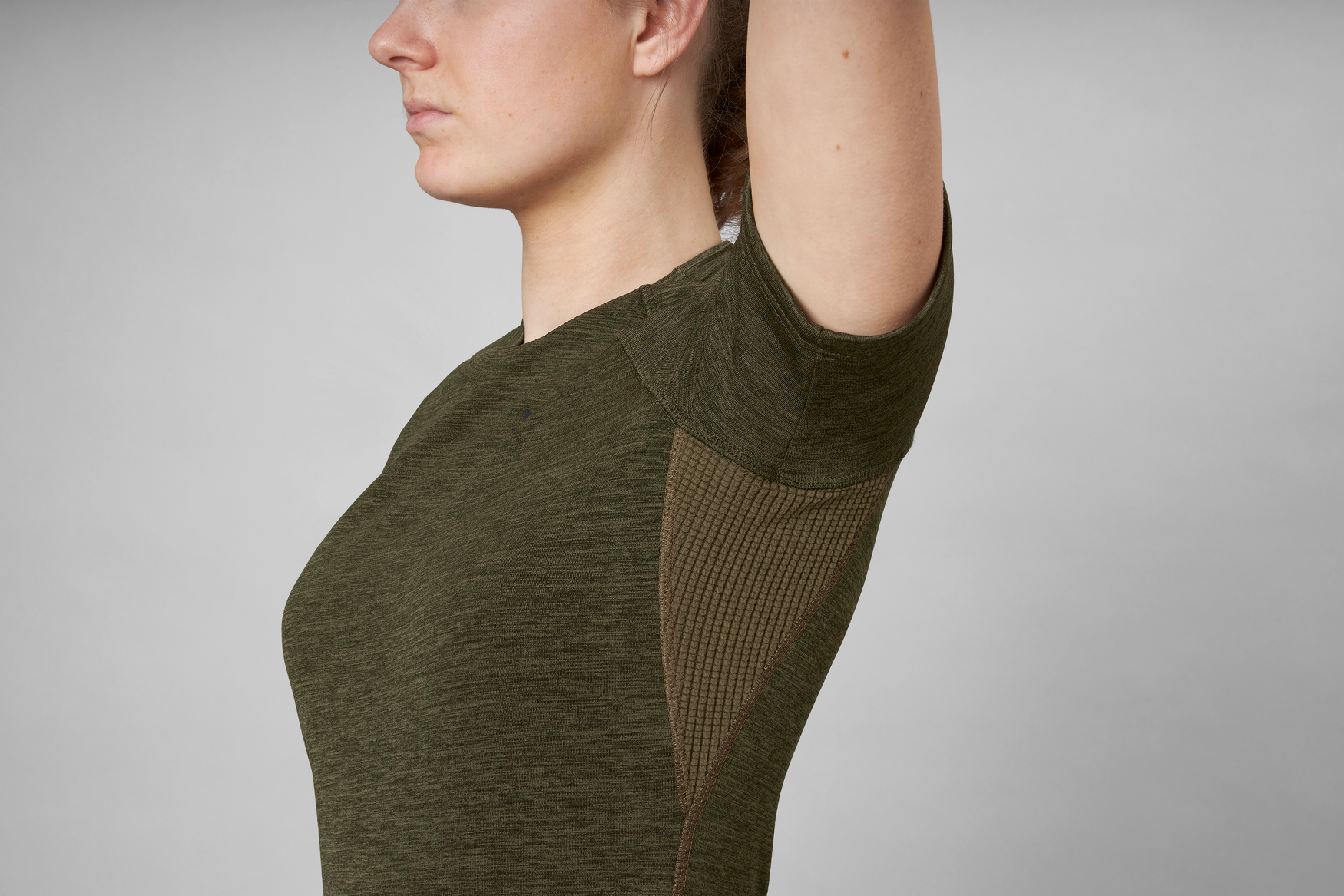 Active S/S T-shirt Women - Pine green