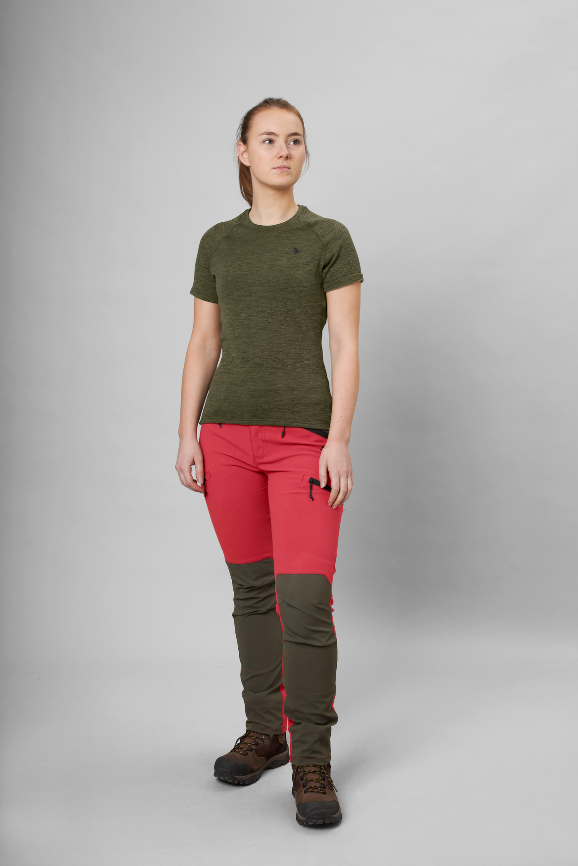 Active S/S T-shirt Women - Pine green