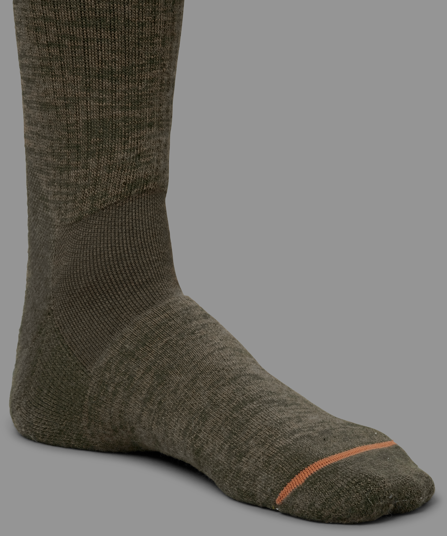 Pro Hunter 2.0 short socks - Willow green/Shadow brown