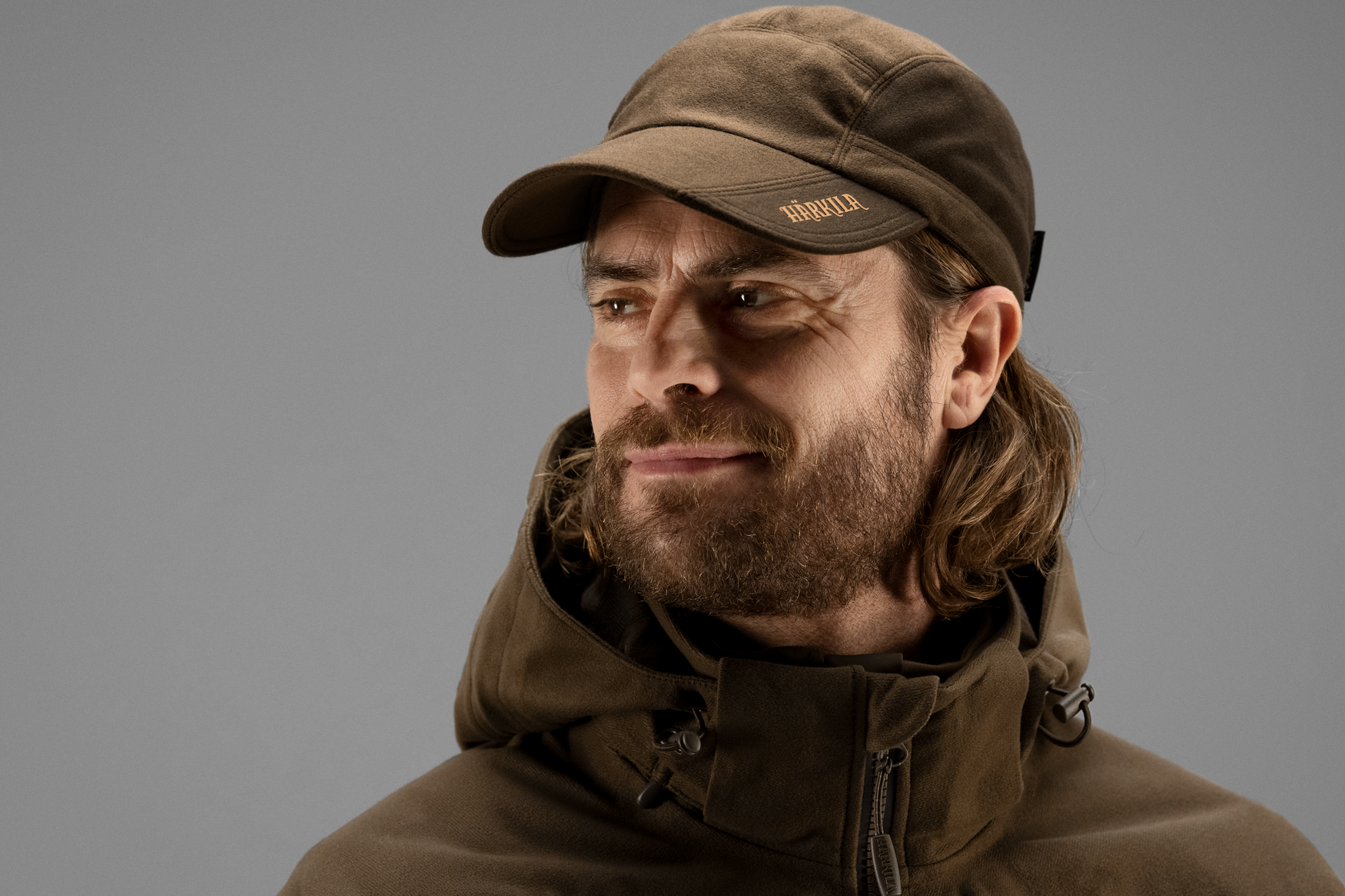 Mountain Hunter kasket - Hunting green/Shadow brown