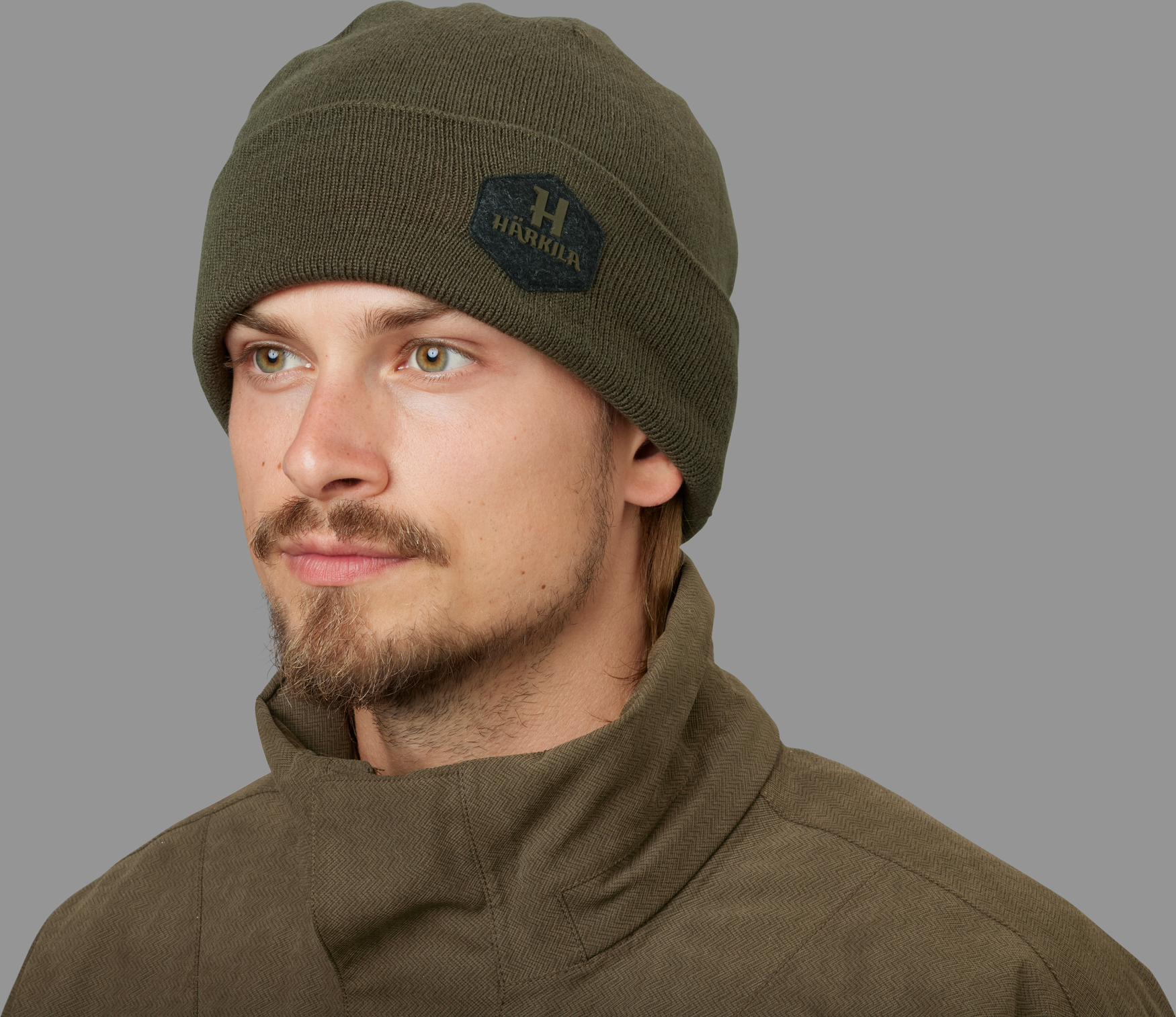 Driven Hunt reversible hue - Willow green