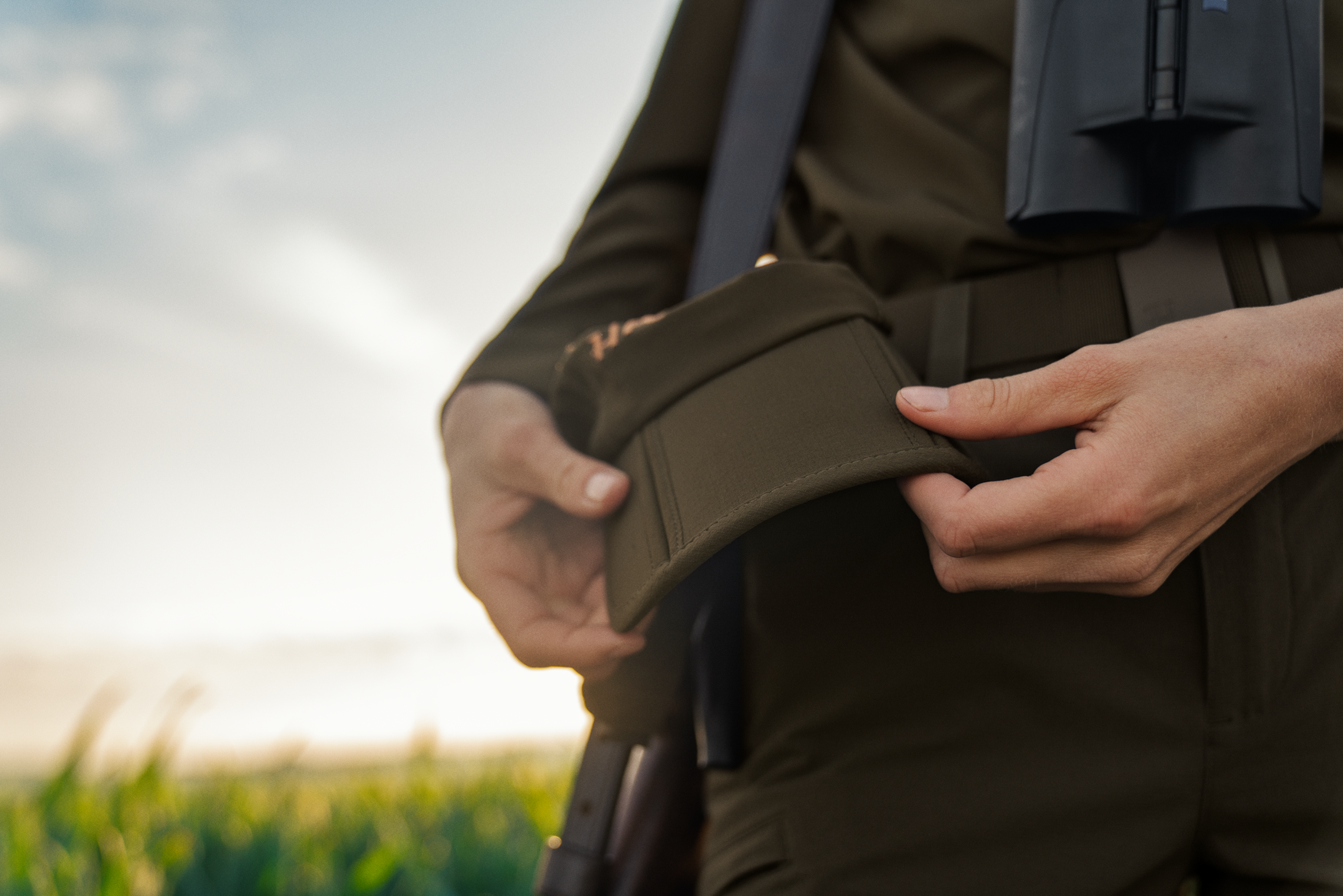 Casquette Trail foldable - Willow green