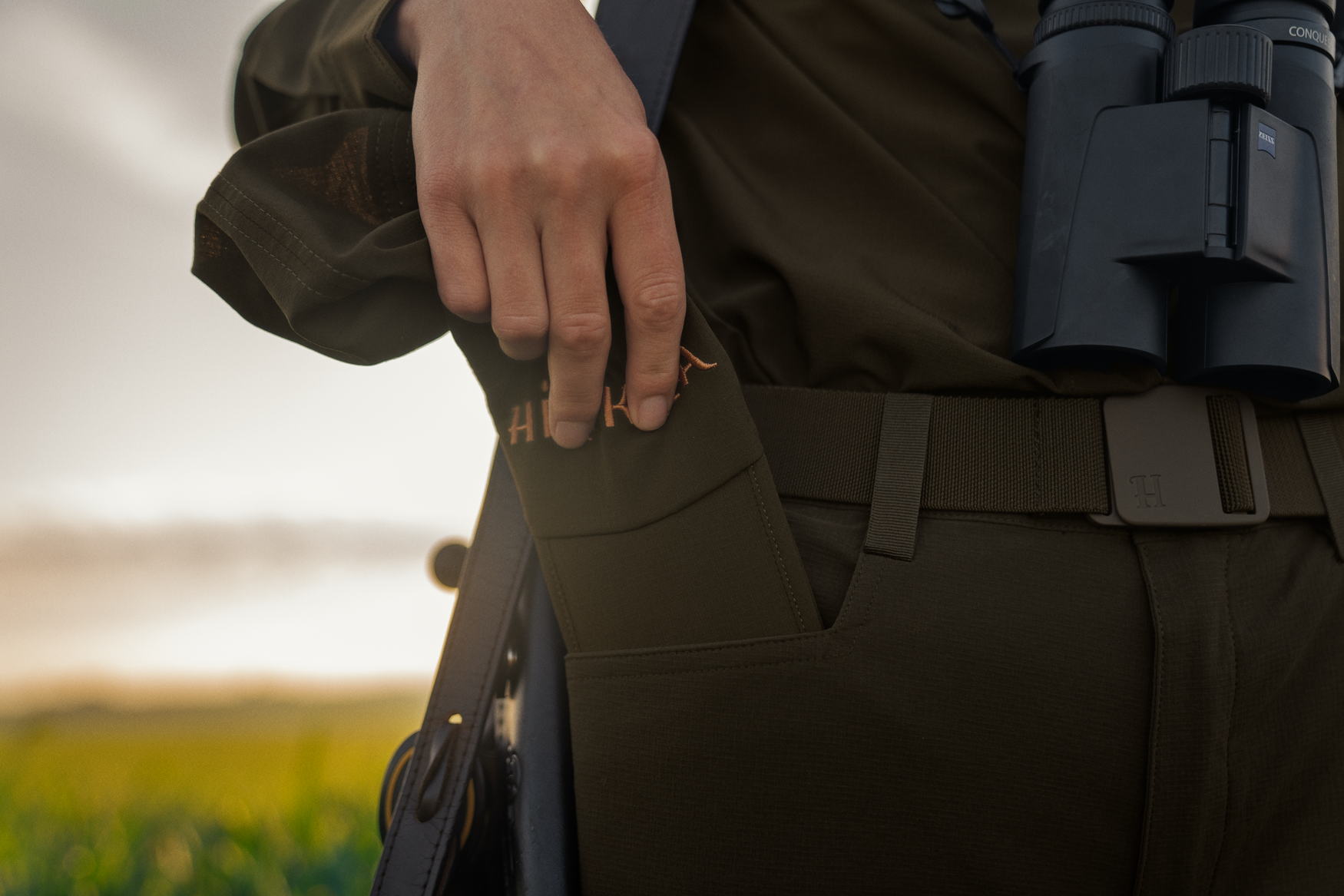 Casquette Trail foldable - Willow green