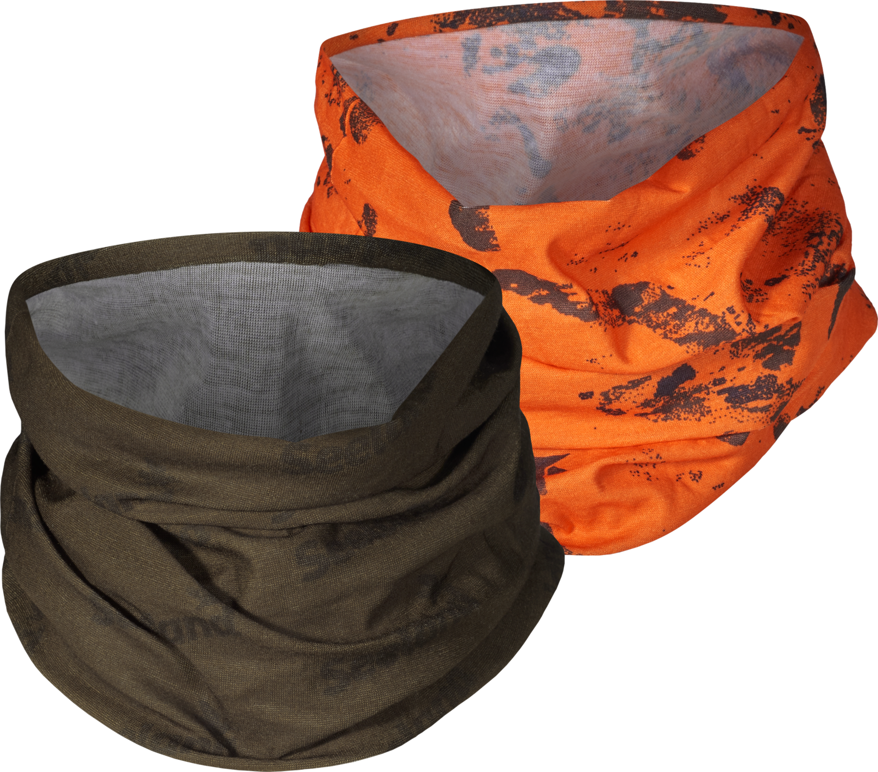 Halsstycke 2-pack - Pine green/InVis orange blaze