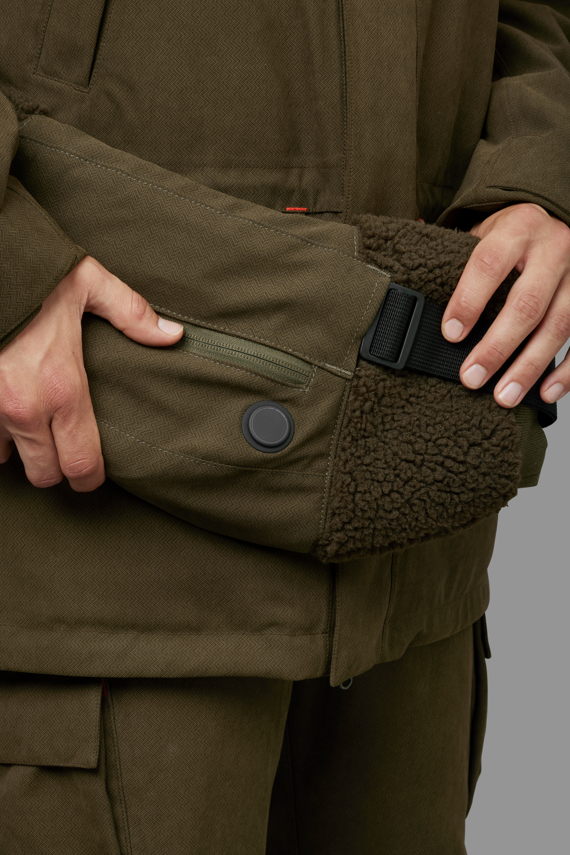 Driven Hunt Heat muffe - Willow green