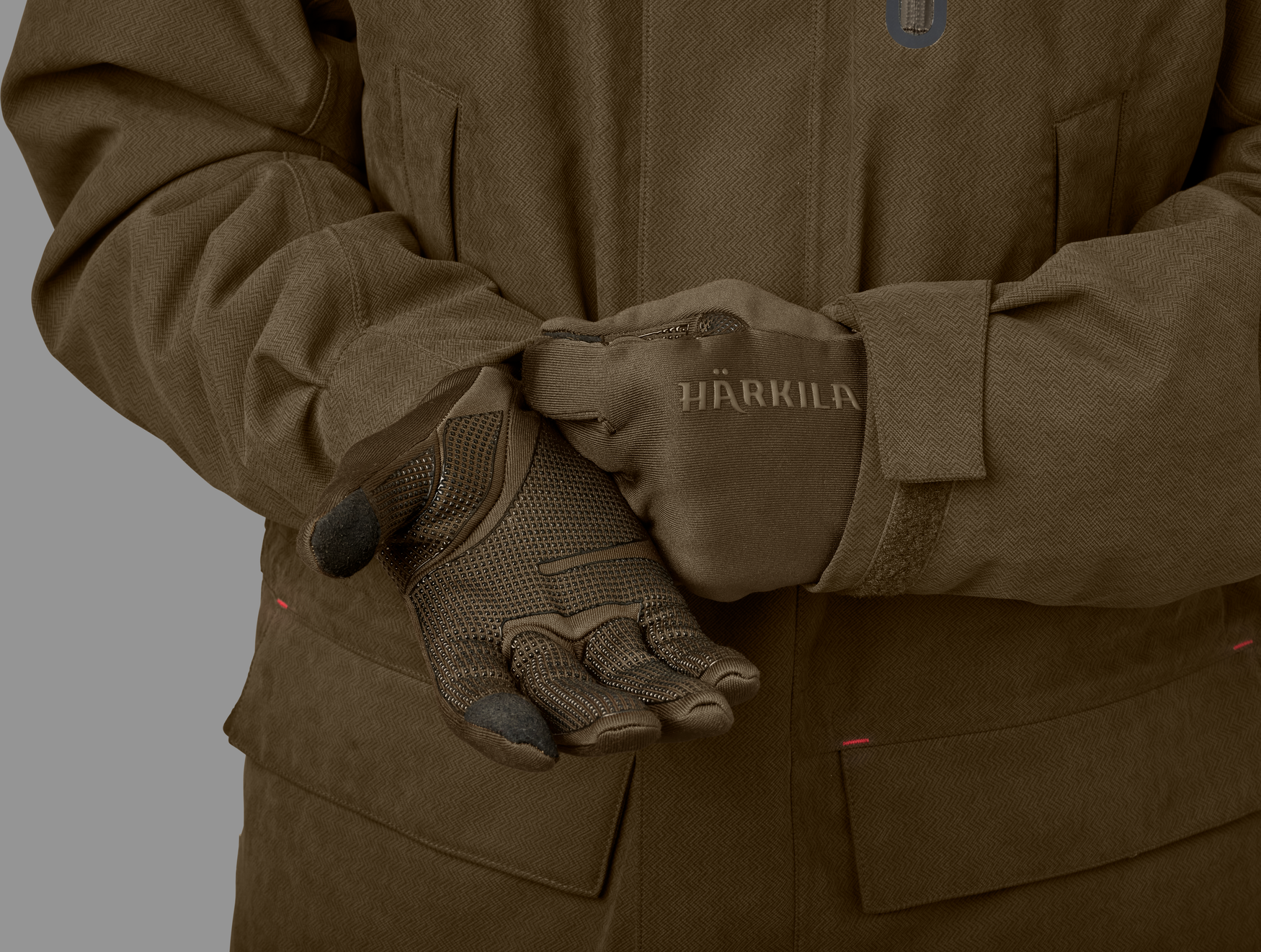 Gants Härkila Power Stretch - Willow green