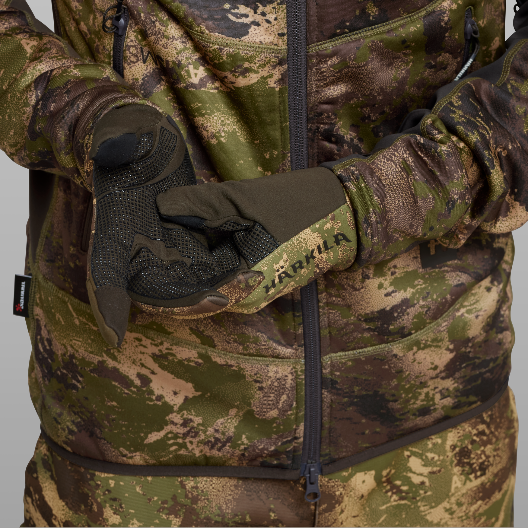Deer Stalker camo fleece handske - AXIS MSP®Forest