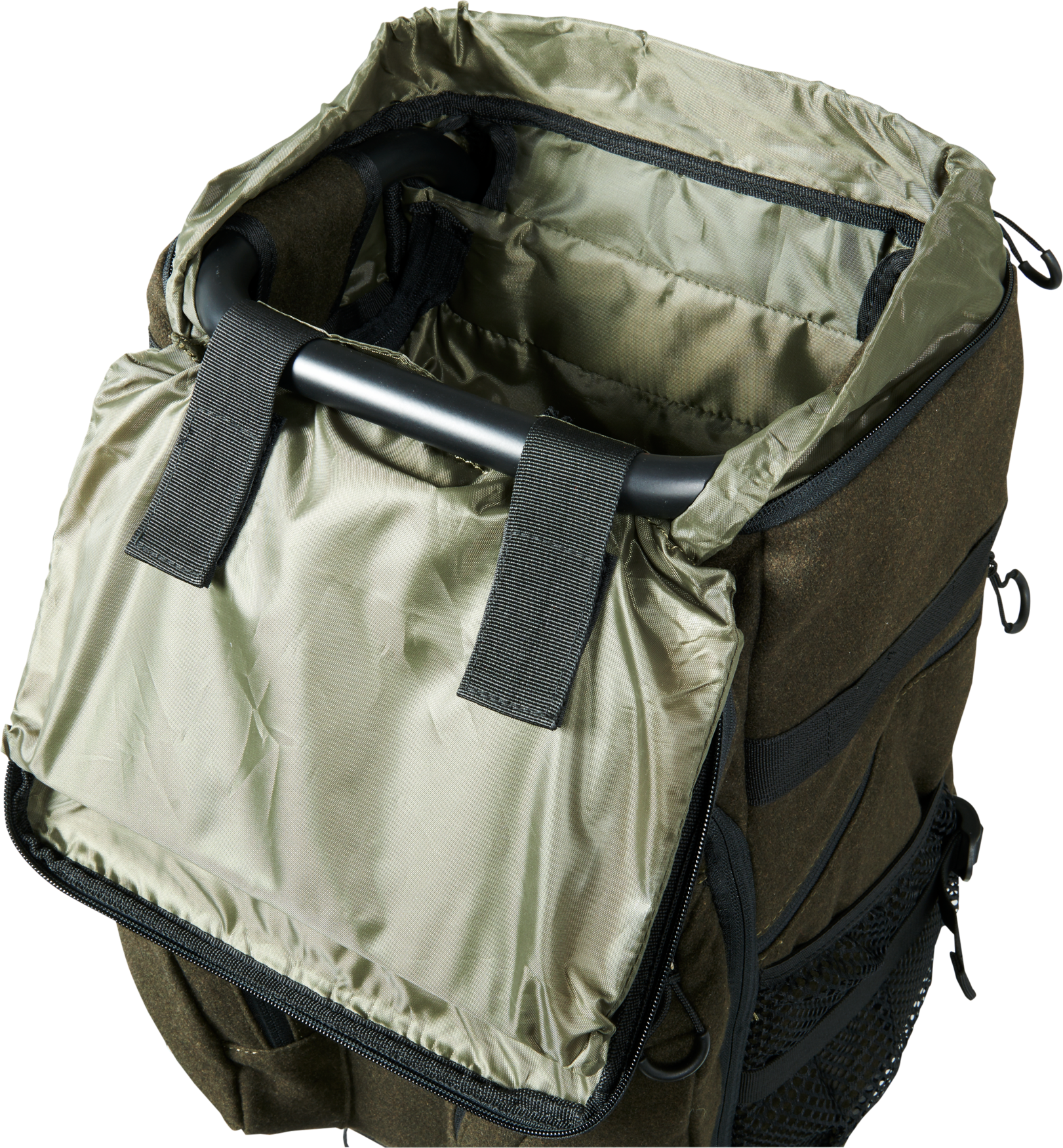 Metso rucksack chair - Hunting green
