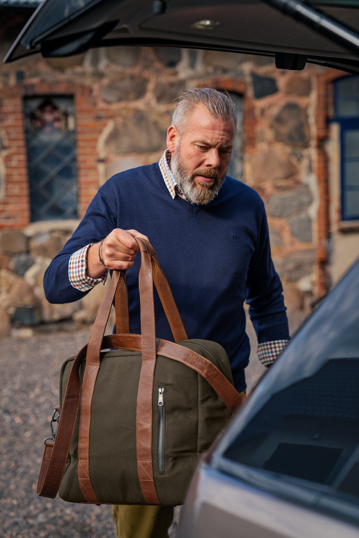 Härkila weekend bag 30 L - Warm olive