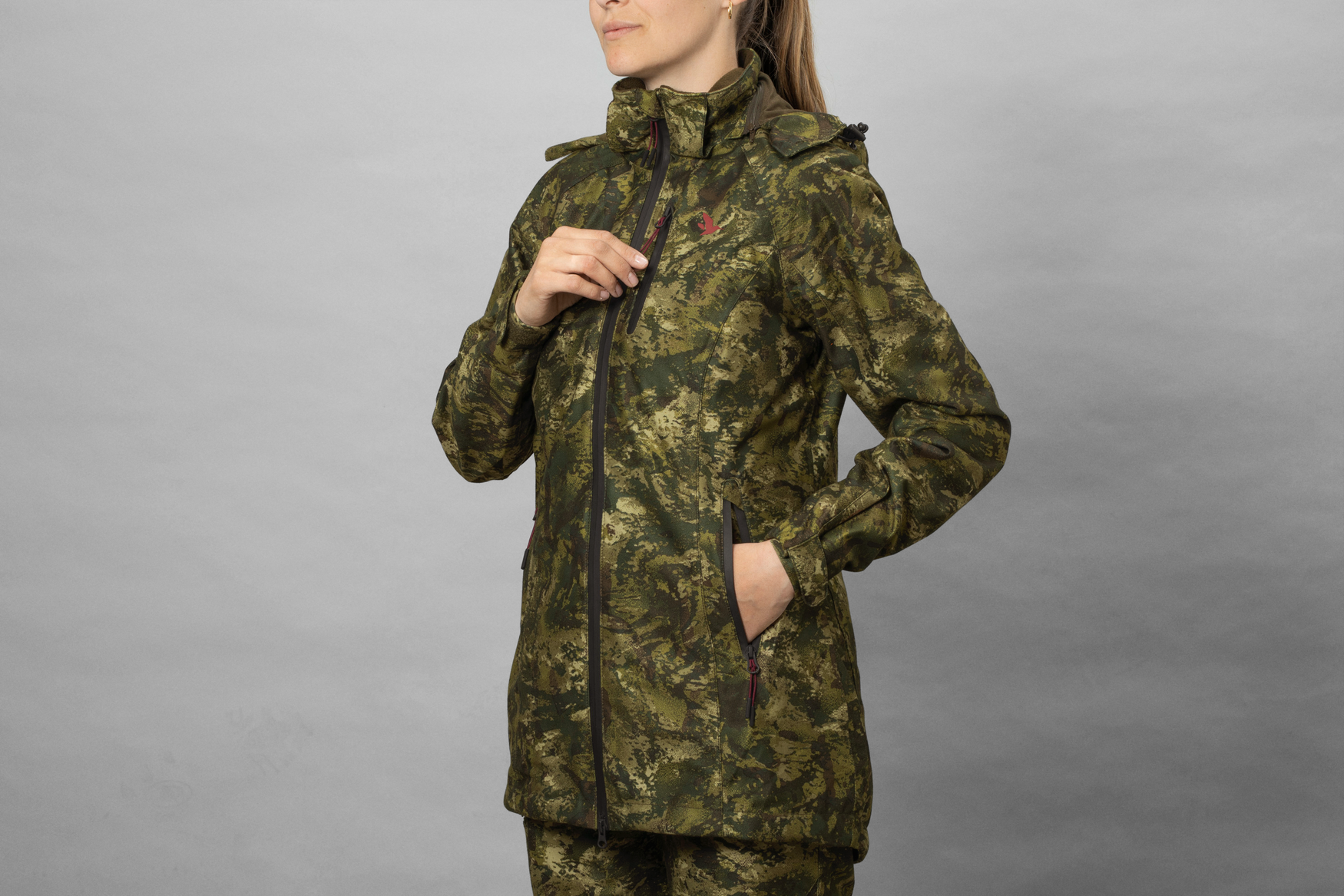 Avail Woman Camo Jakke - InVis MPC green