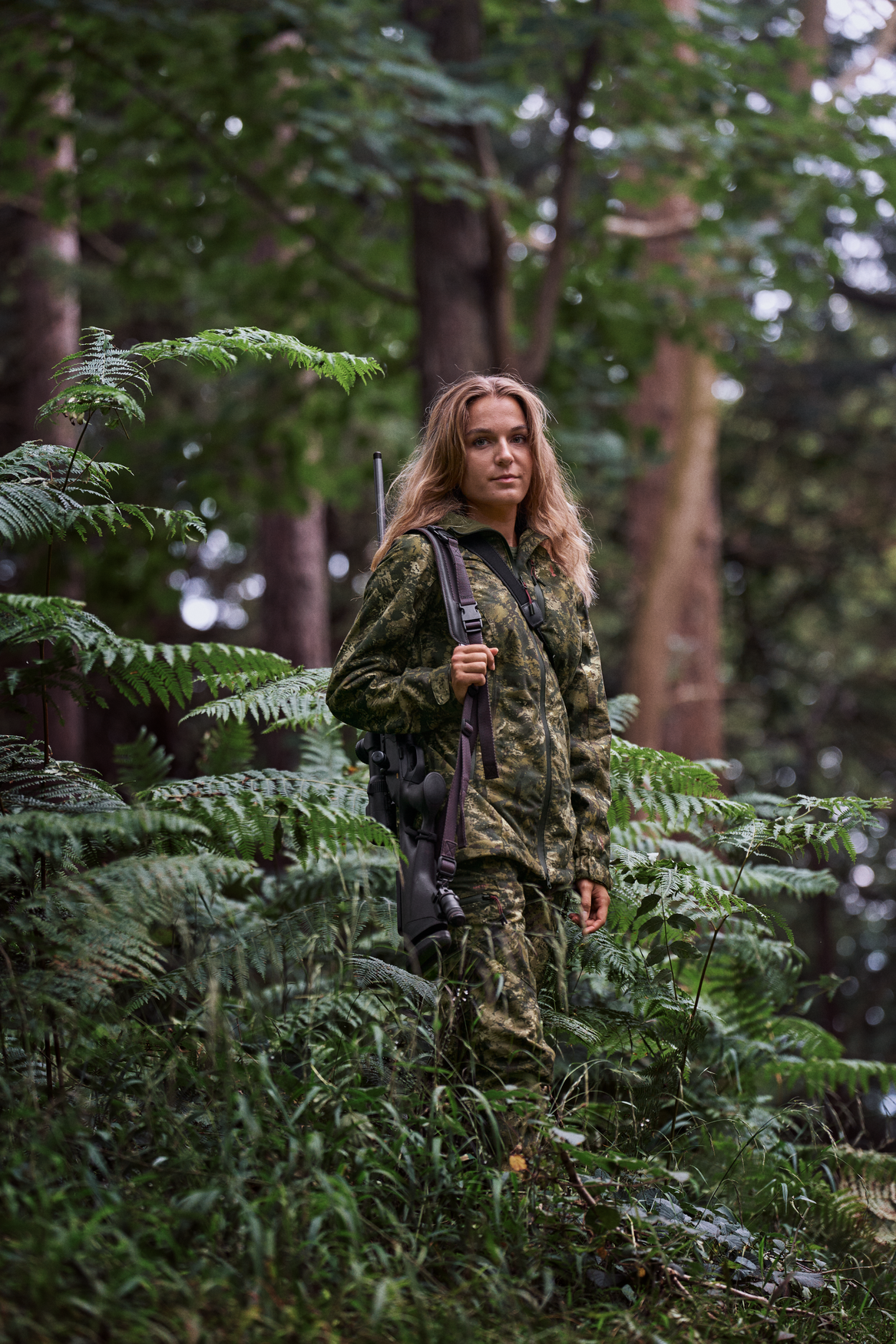 Avail Woman Camo Jakke - InVis MPC green