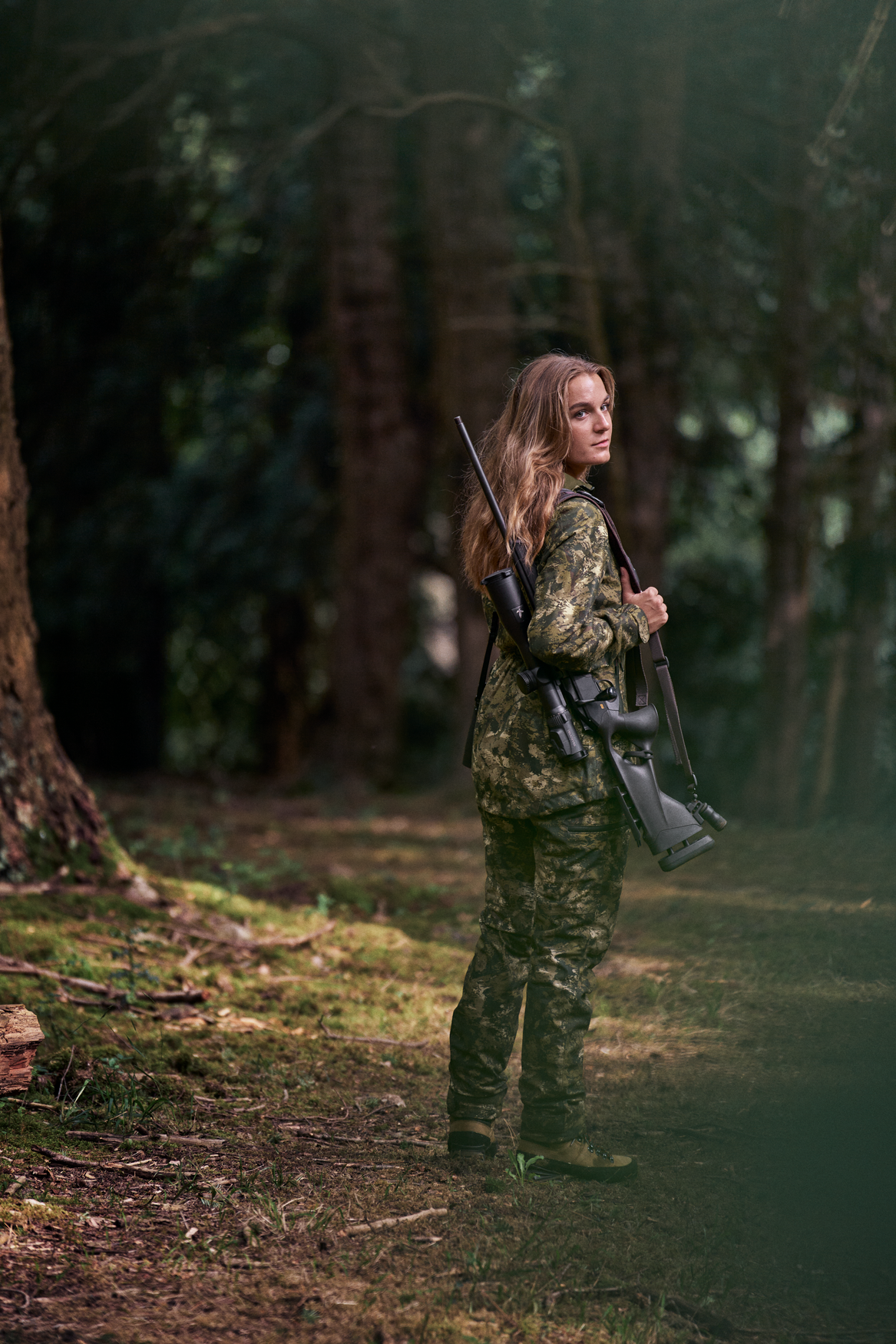 Avail Woman Camo Jakke - InVis MPC green