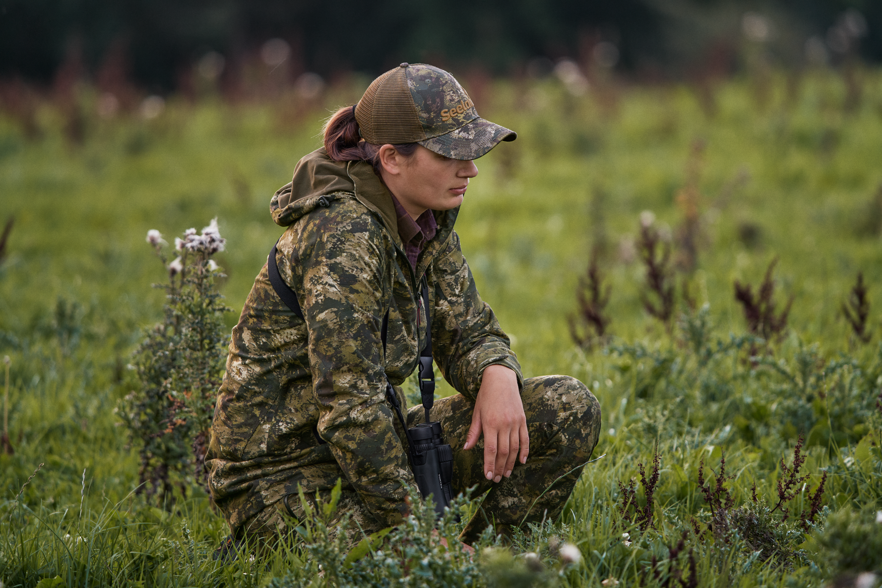 Avail Woman Camo Jakke - InVis MPC green